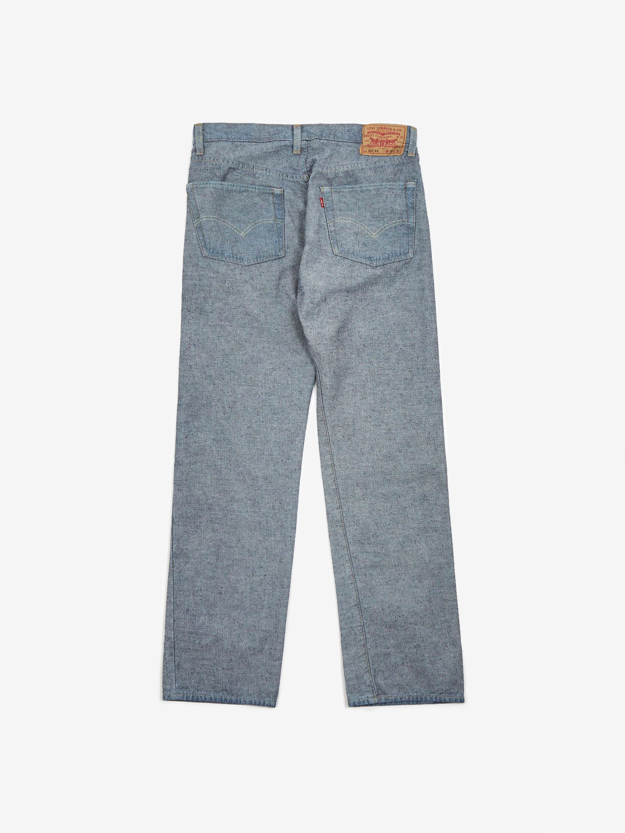 Levis Vintage Clothing 501 Inside Out Denim Jean - LVC Inside Out - Image 6