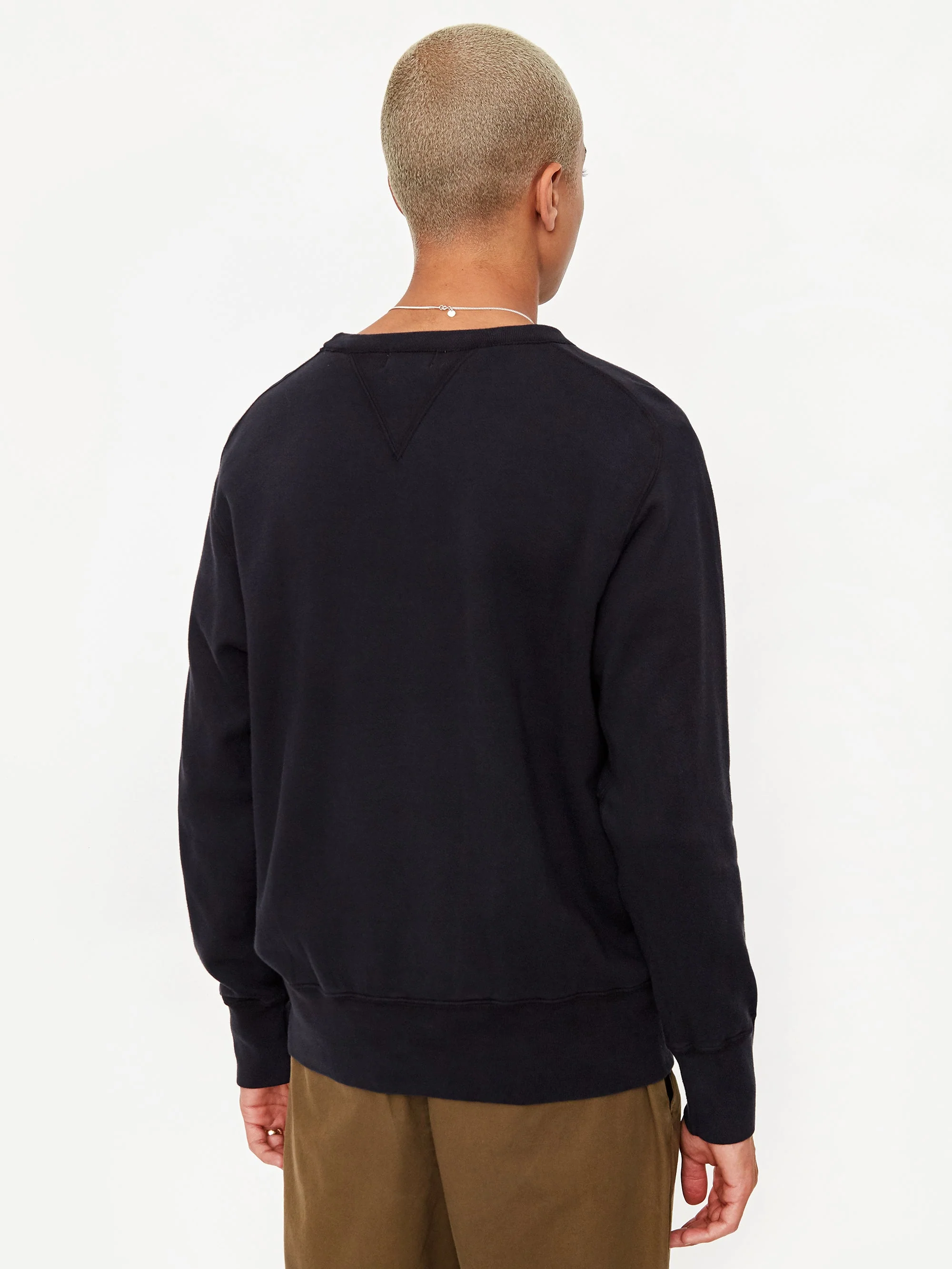 Levis Vintage Clothing Bay Meadows Crewneck Sweatshirt - Black - Image 9