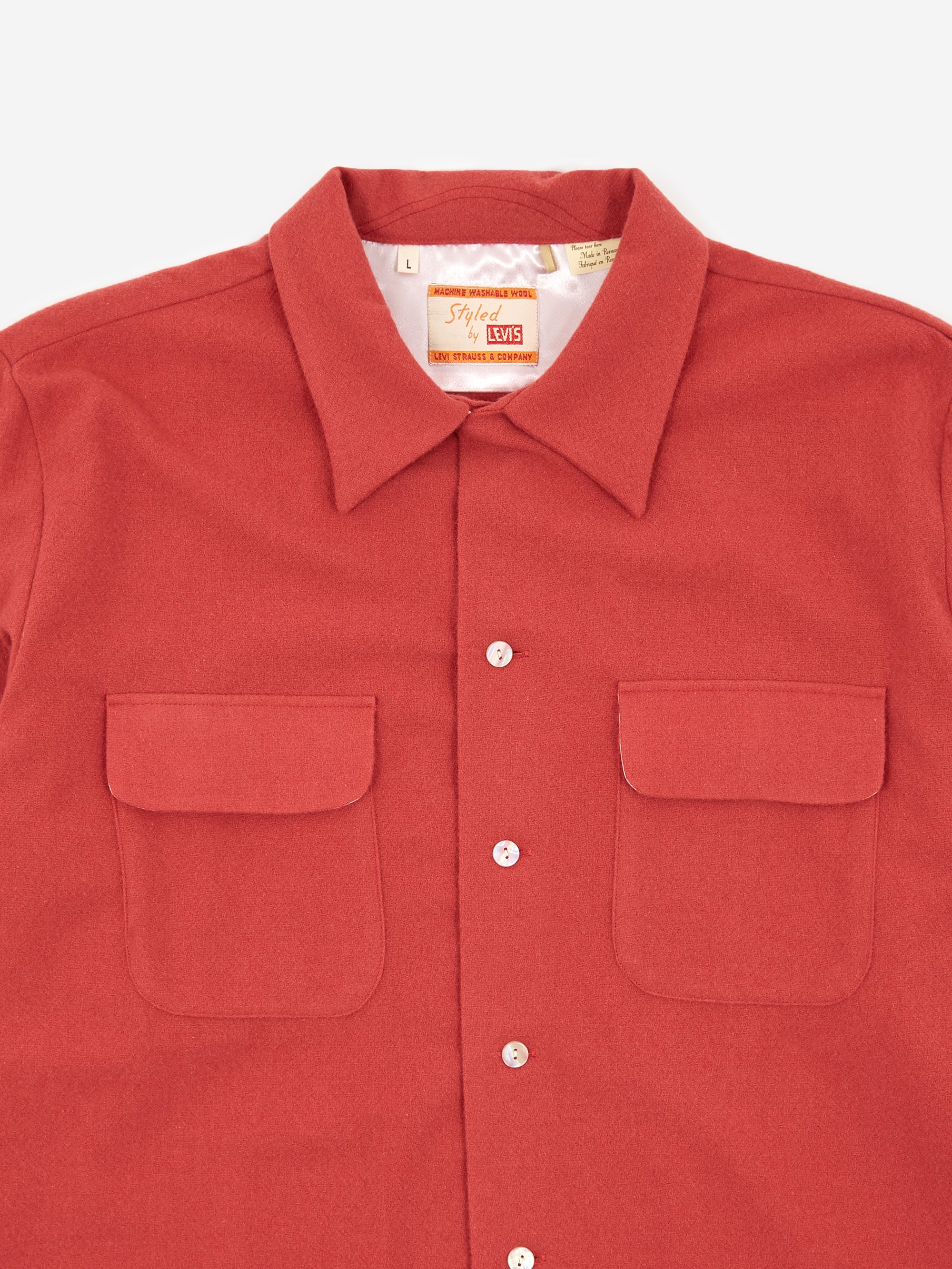 Levis Vintage Clothing Styled By Levis Longsleeve Shirt - Baked Apple - Image 3
