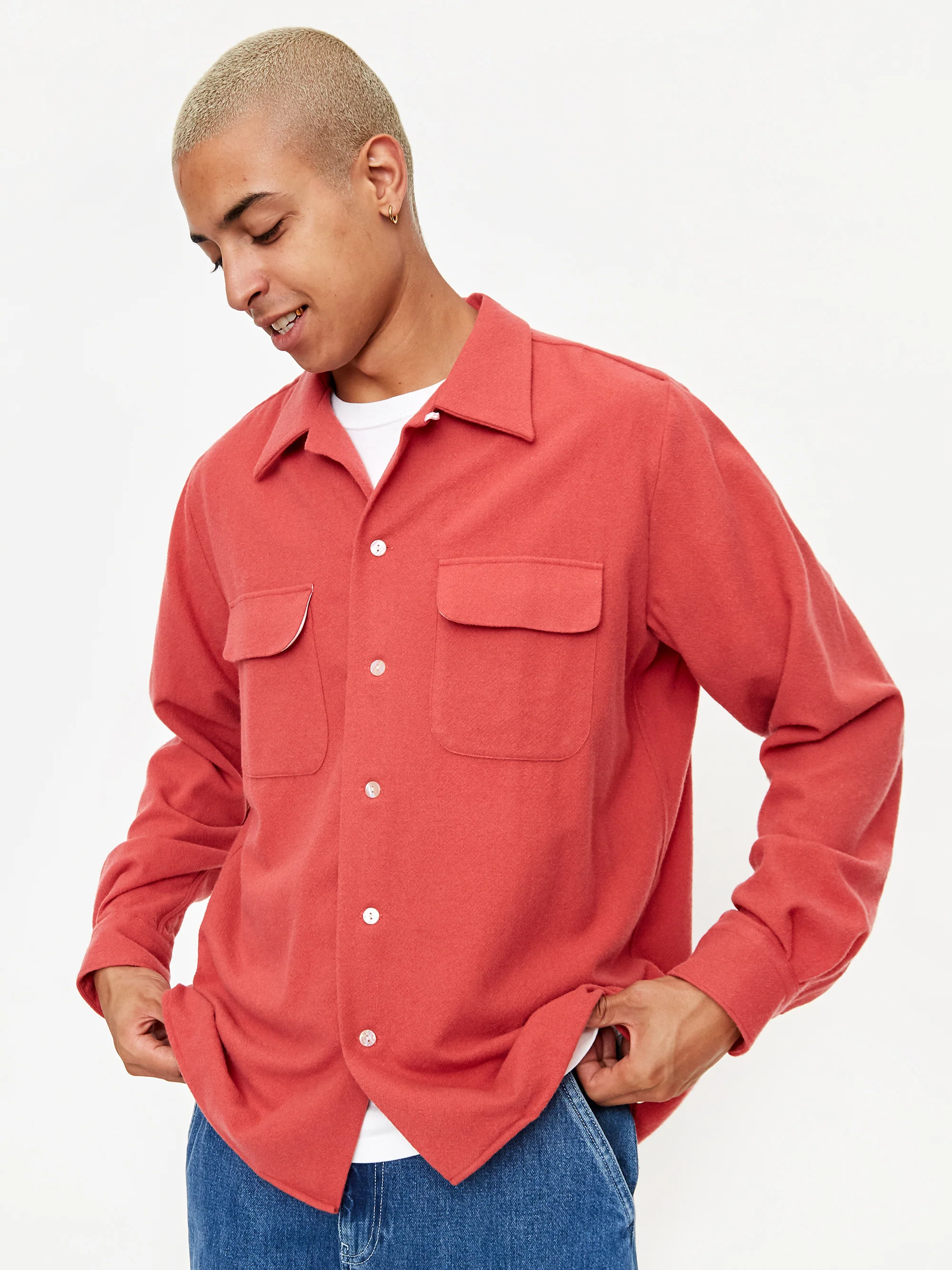 Levis Vintage Clothing Styled By Levis Longsleeve Shirt - Baked Apple - Image 8