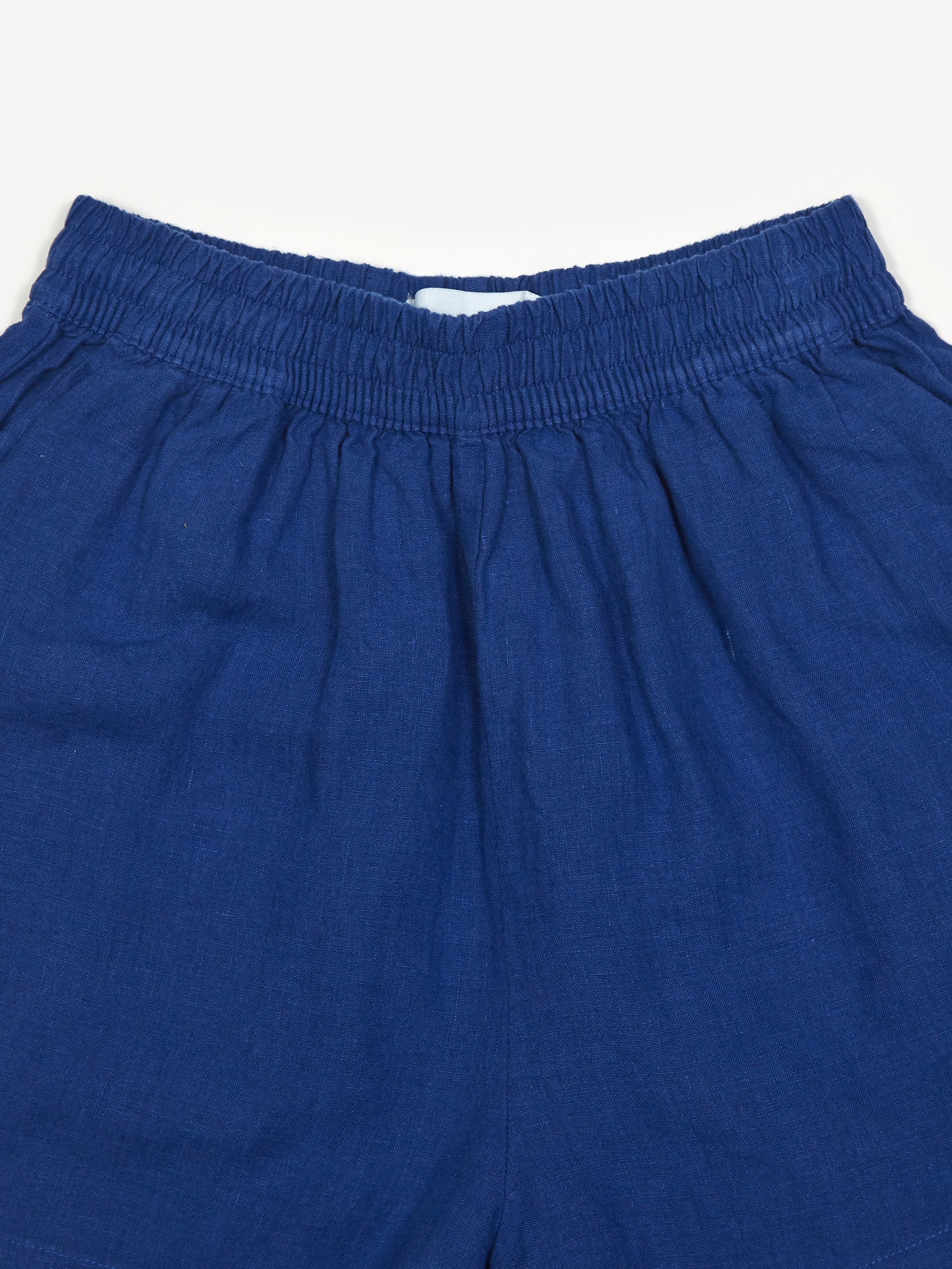 LF Markey Basic Linen Short - Cobalt - Image 5