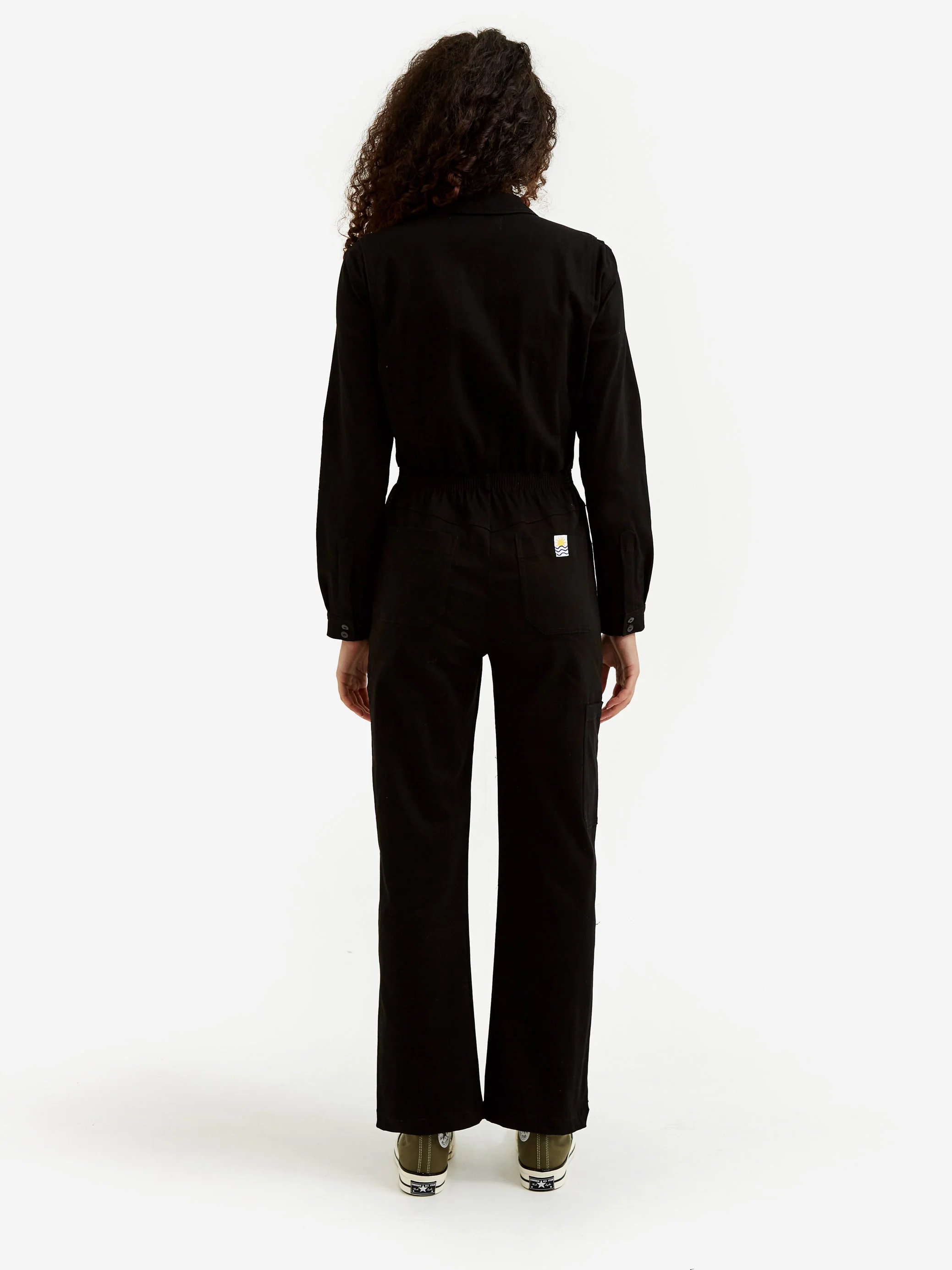 LF Markey Danny Boiler Suit LS - Black - Image 4