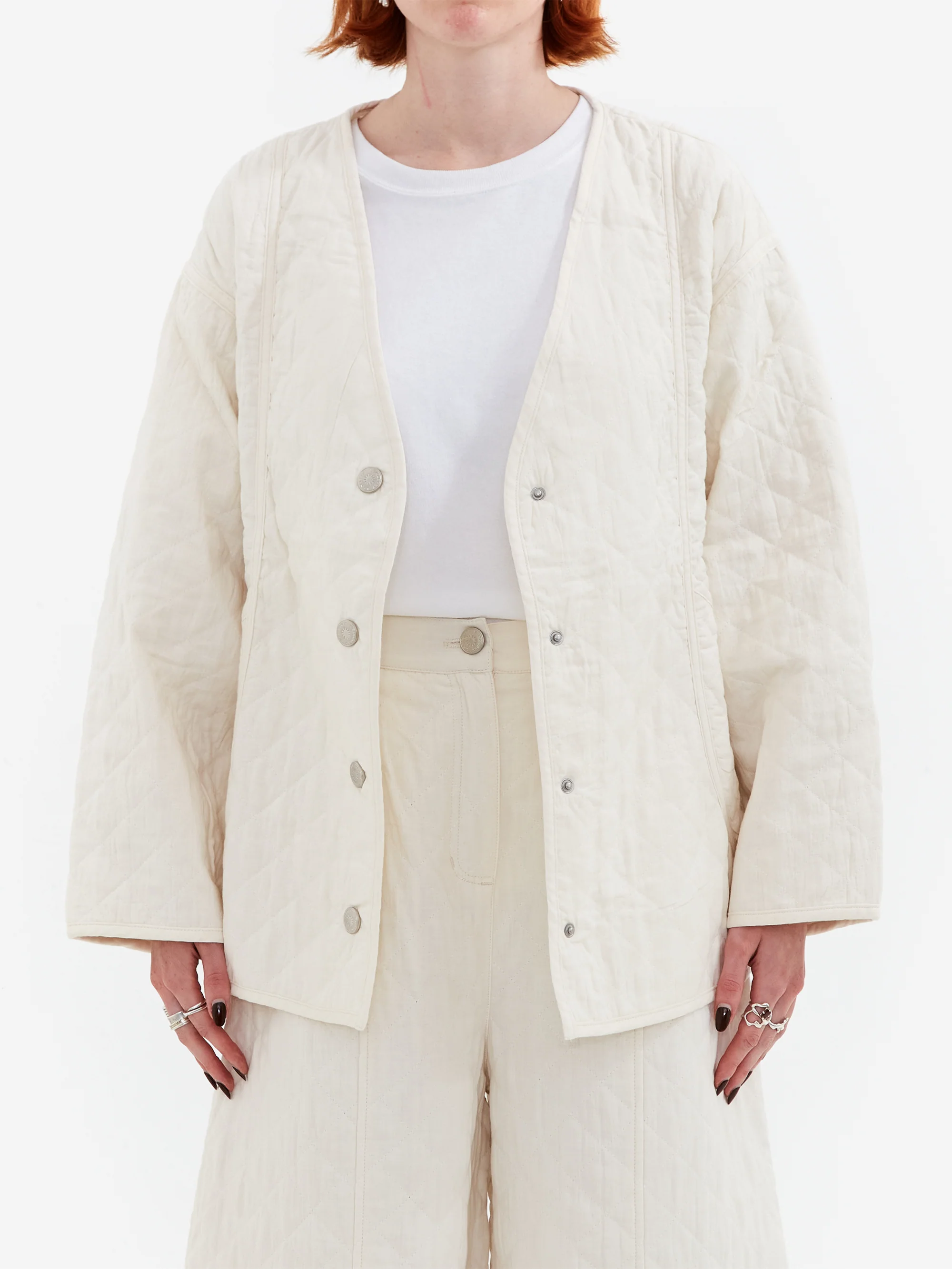 LF Markey Harlow Jacket - Ecru - Image 2