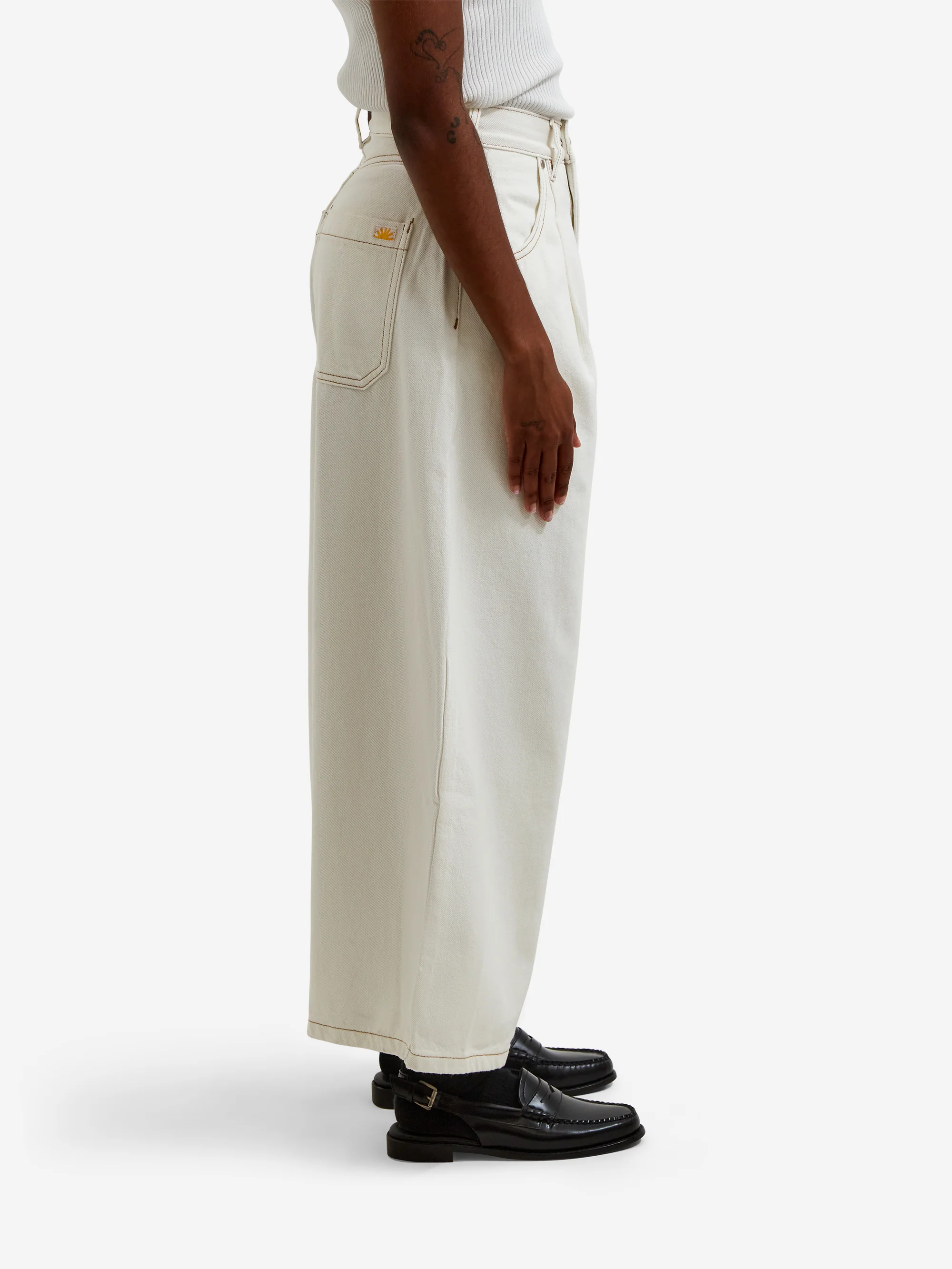 LF Markey Mason Jeans - Ecru - Image 2