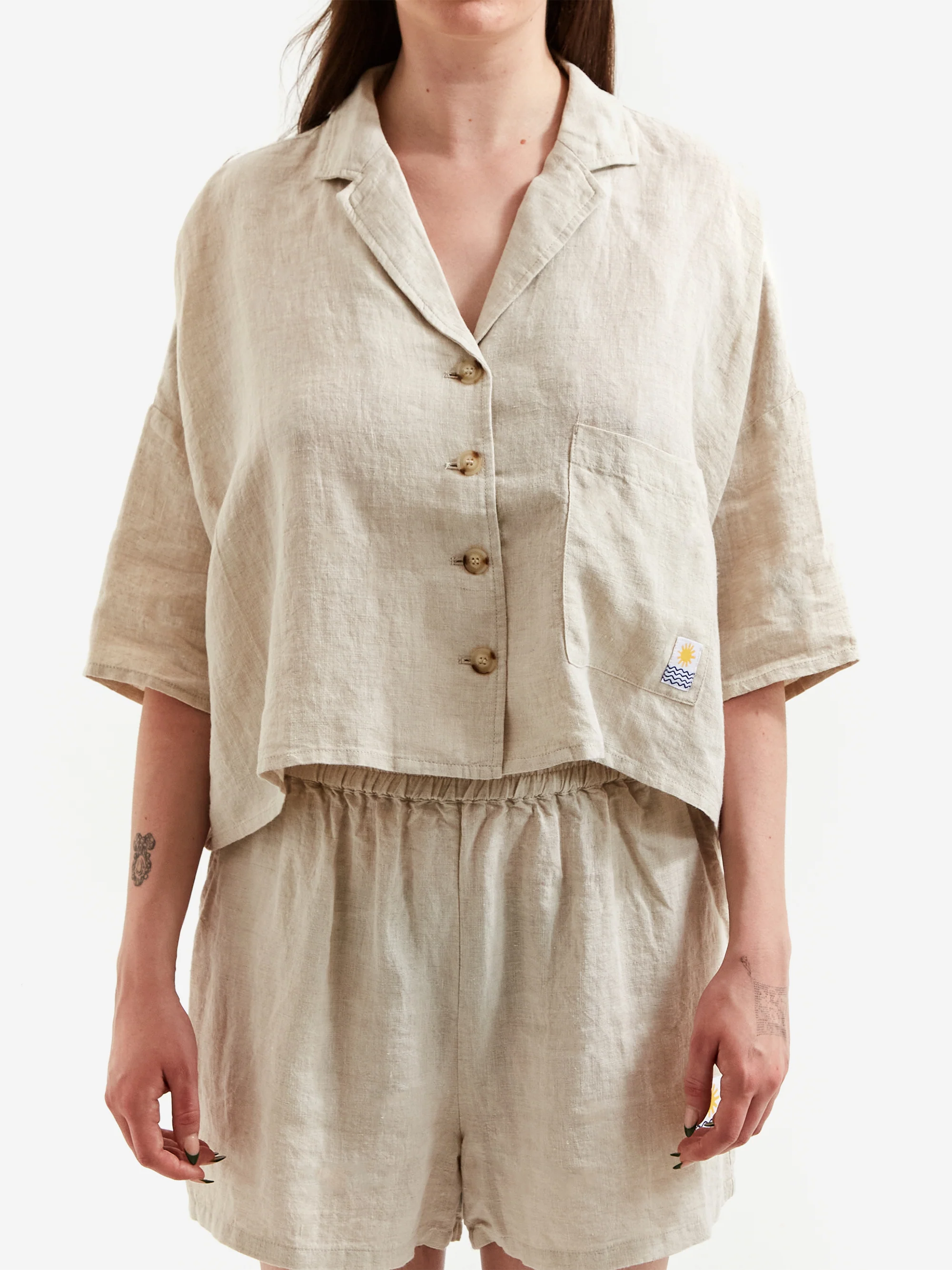 LF Markey Maxim Linen Shirt - Cream