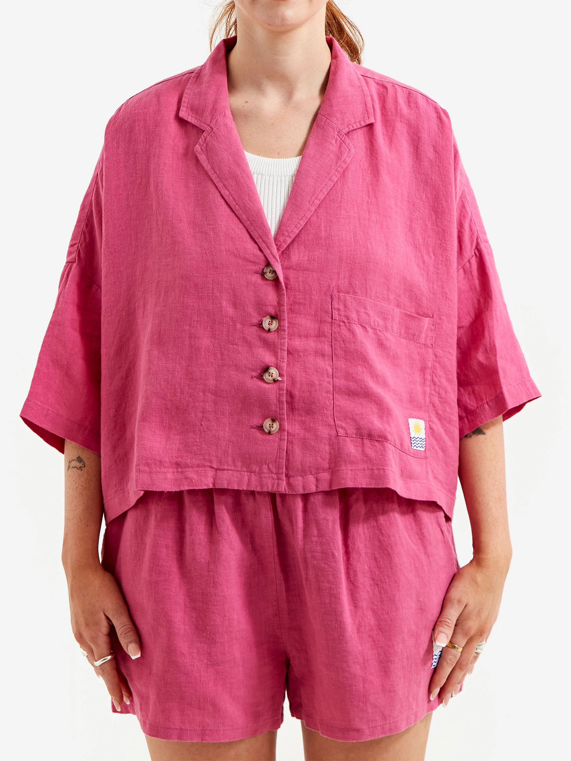 LF Markey Maxim Shirt - Fuschia