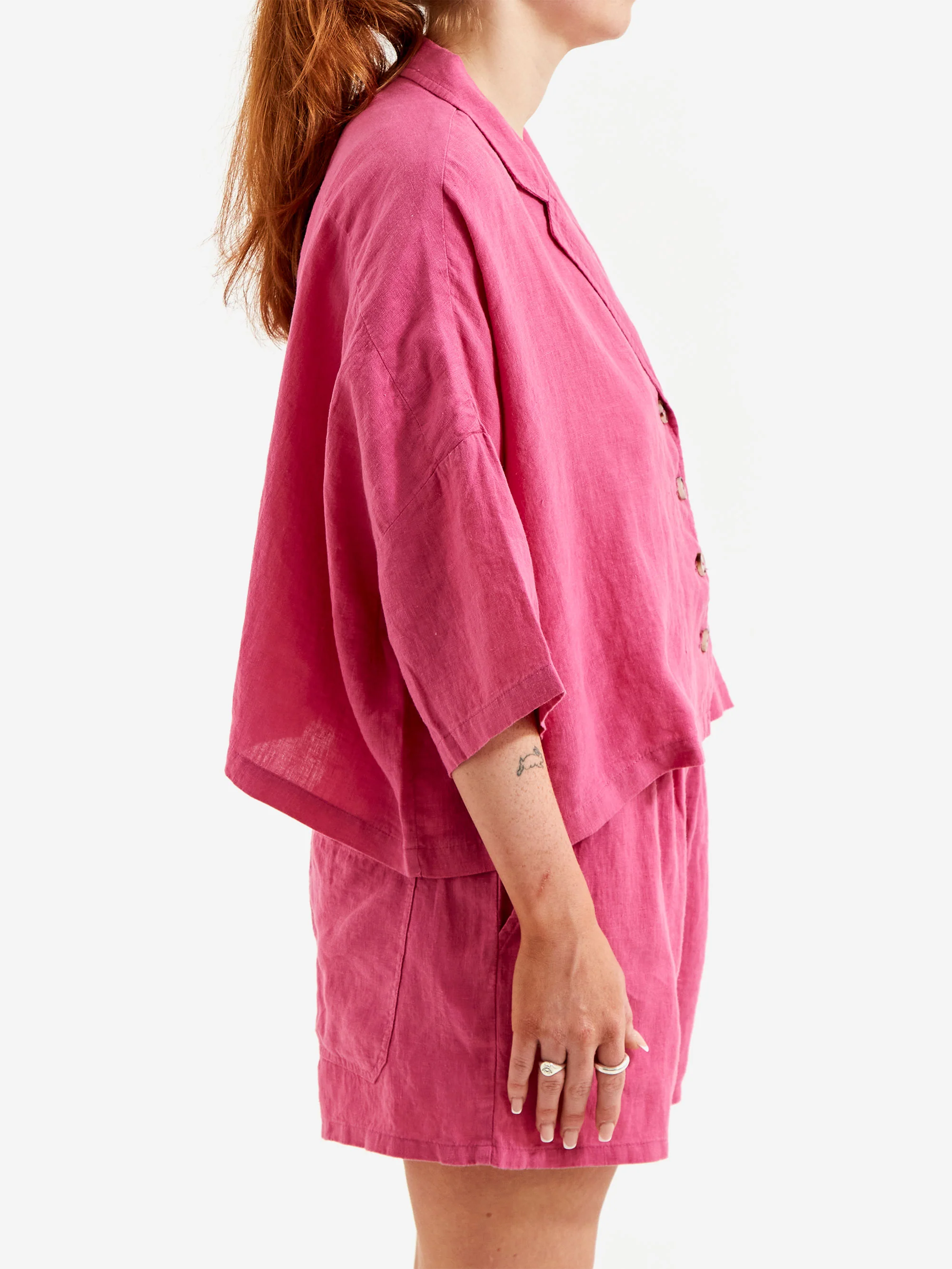 LF Markey Maxim Shirt - Fuschia - Image 3