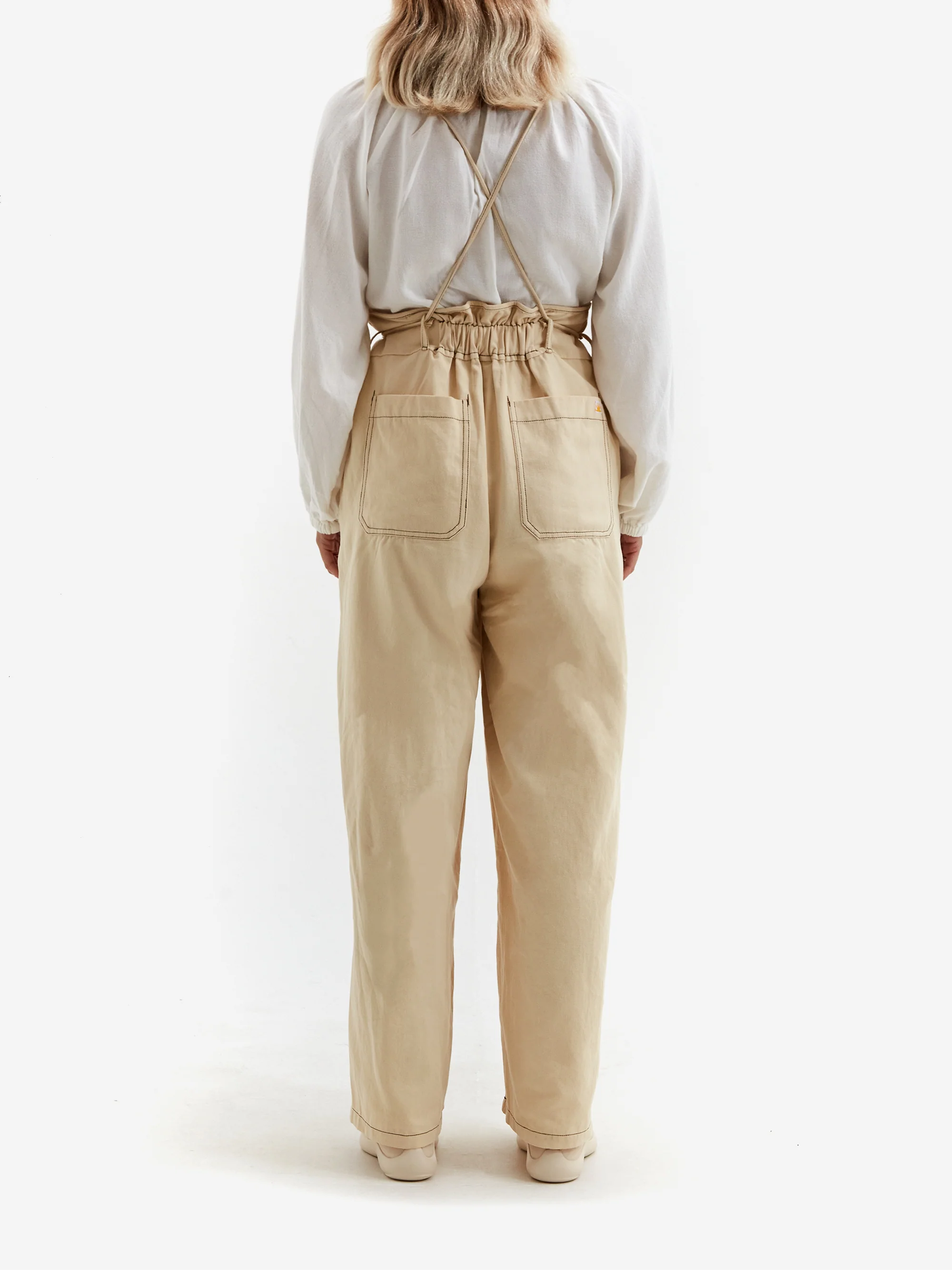 LF Markey Tomas Overalls - Ecru - Image 3