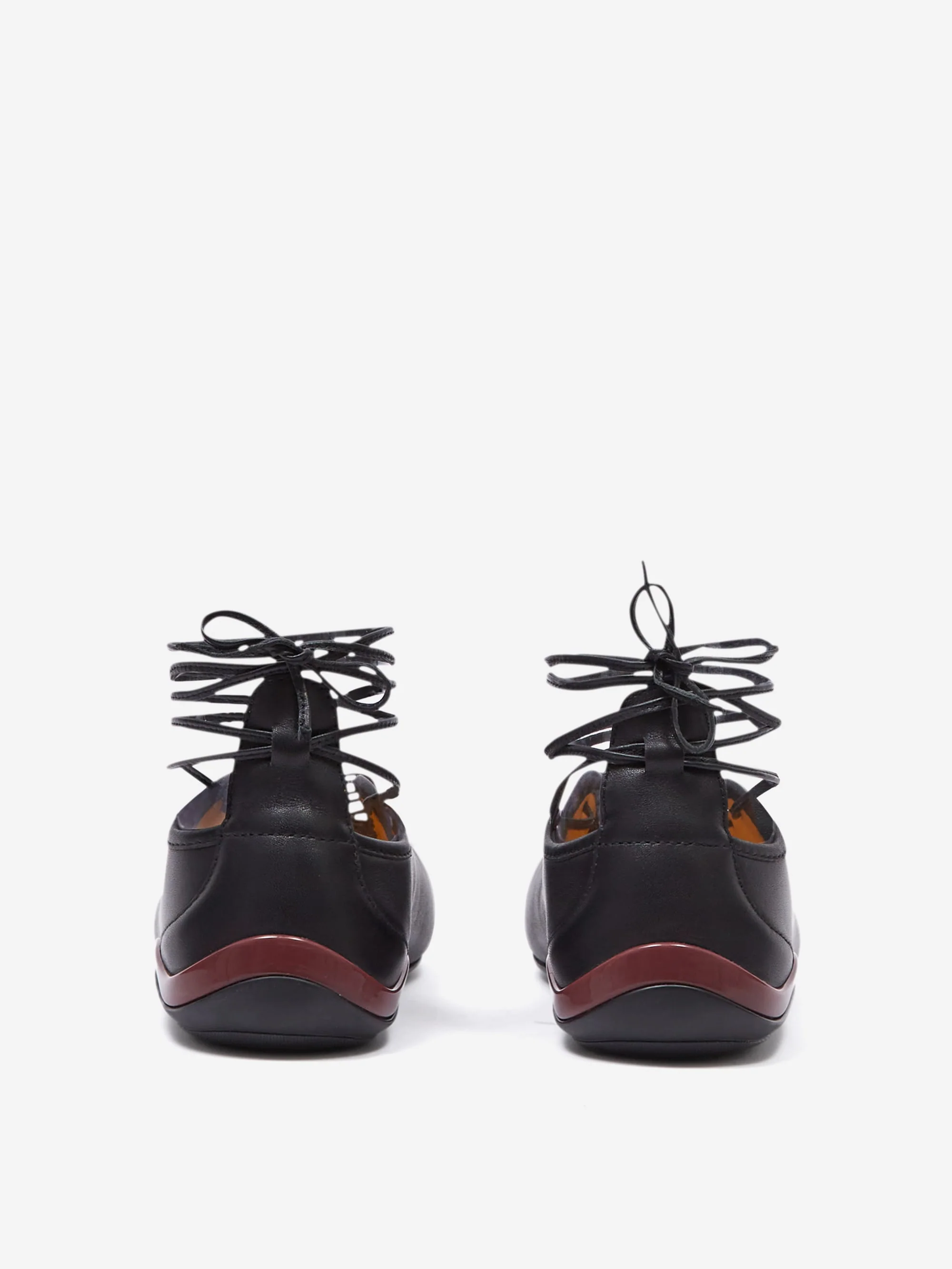 Lili Curia ISOLDE Ghillie Ballerina - Black Leather - Image 5