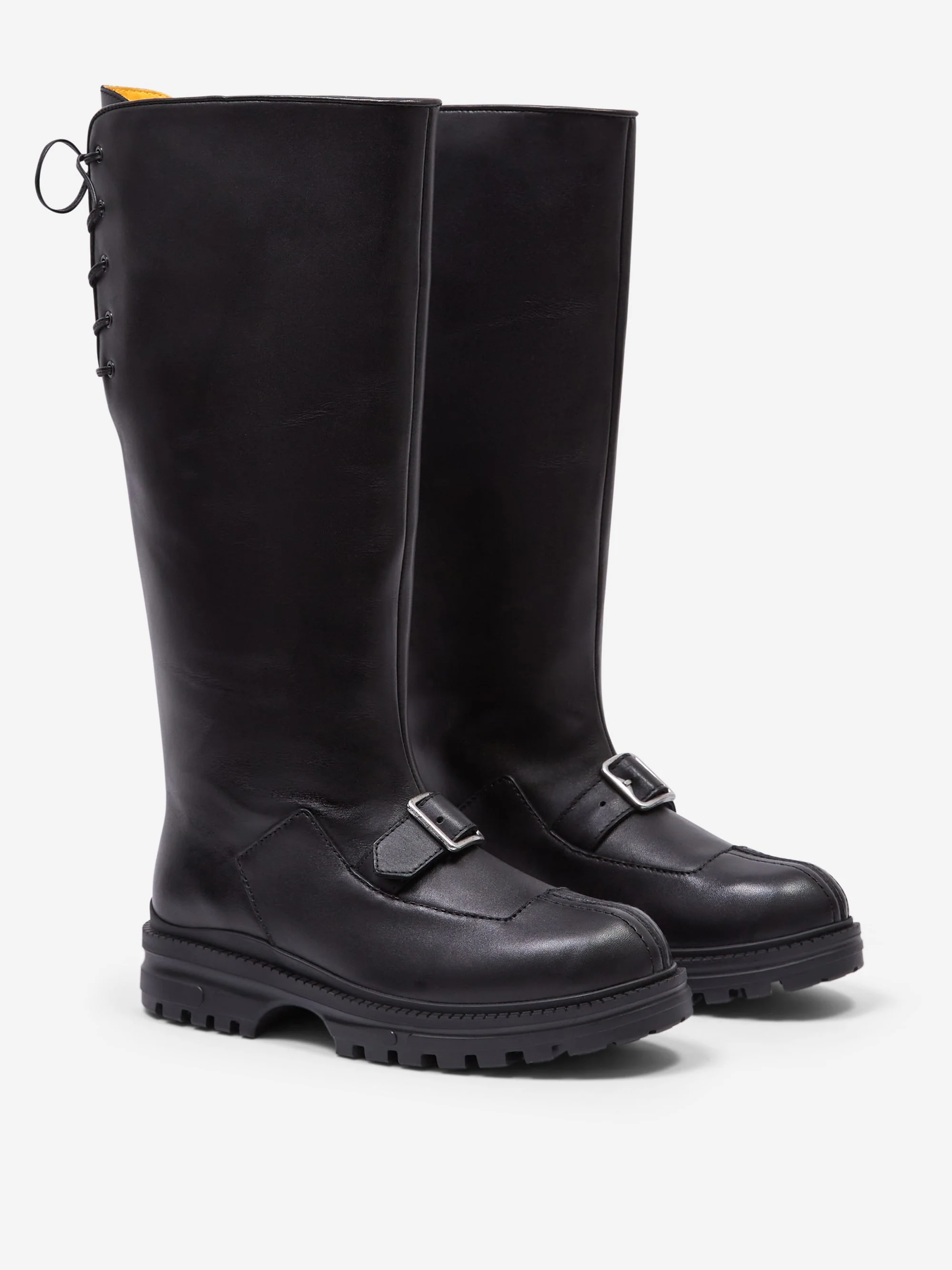 Lili Curia JOAN Pull On Tall Boot - Black Leather - Image 2