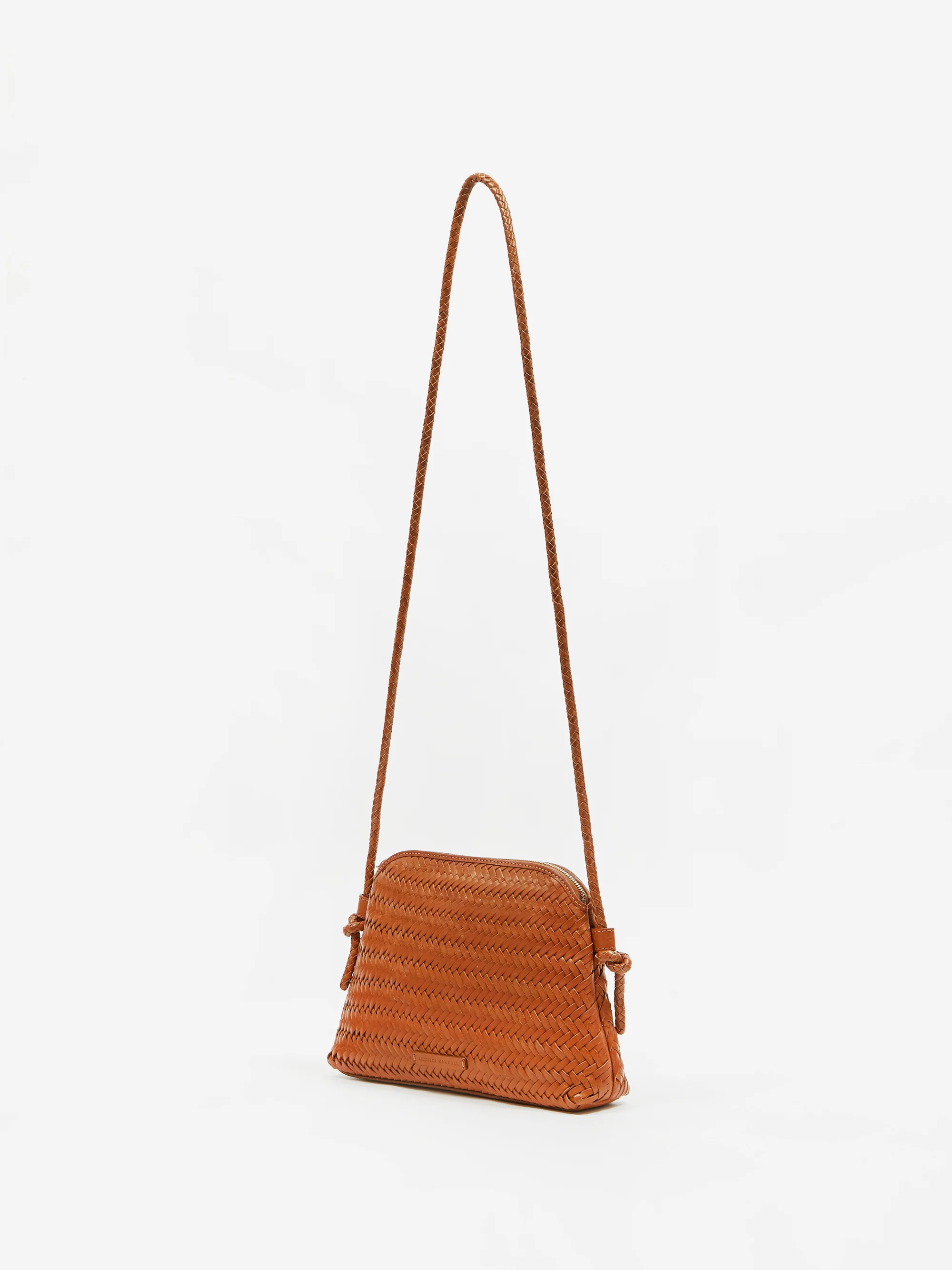 Loeffler Randall Mallory Woven Leather Bag - Timber - Image 4