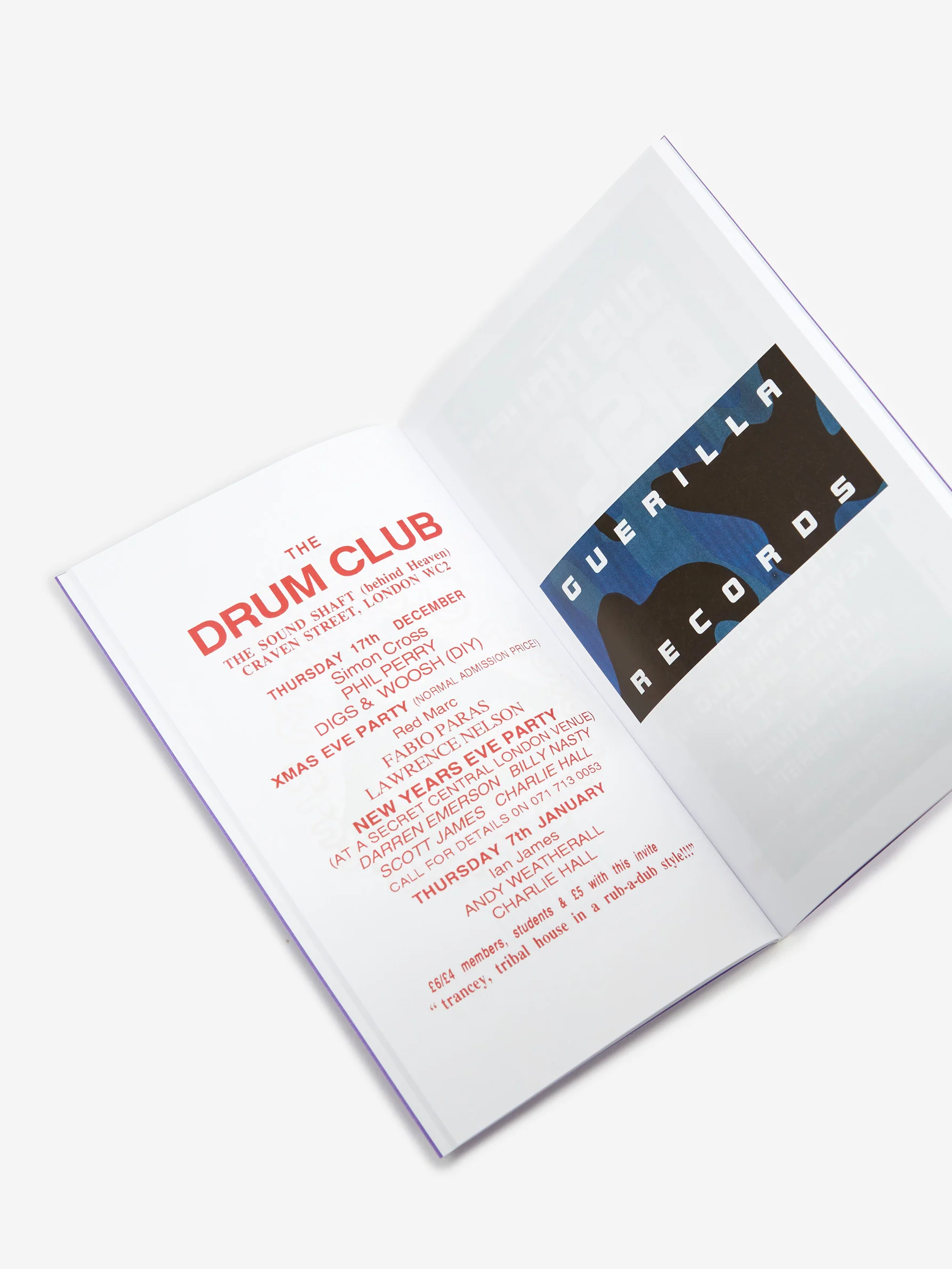 London Rave Flyers 1990-1996 - Purple - Image 3