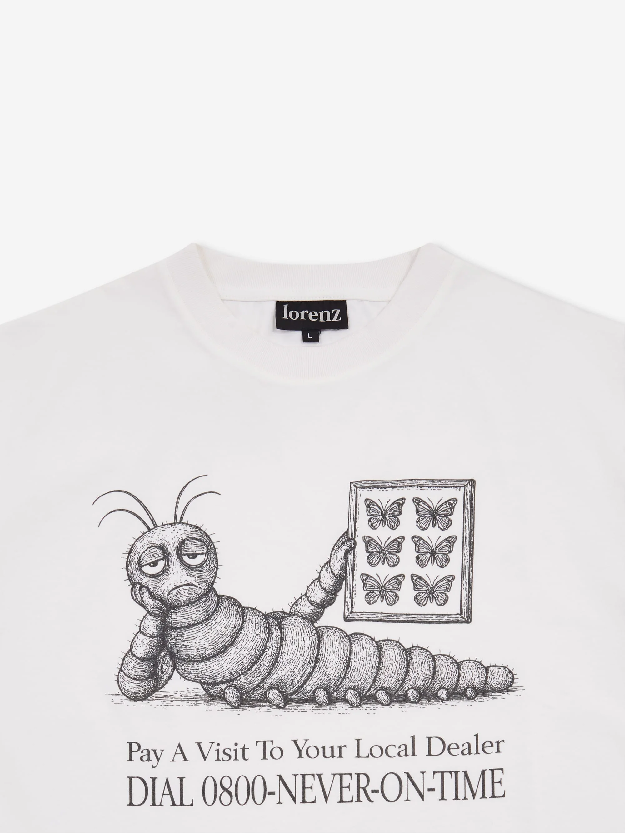 Lorenz Bug Dealer T-Shirt - White - Image 2