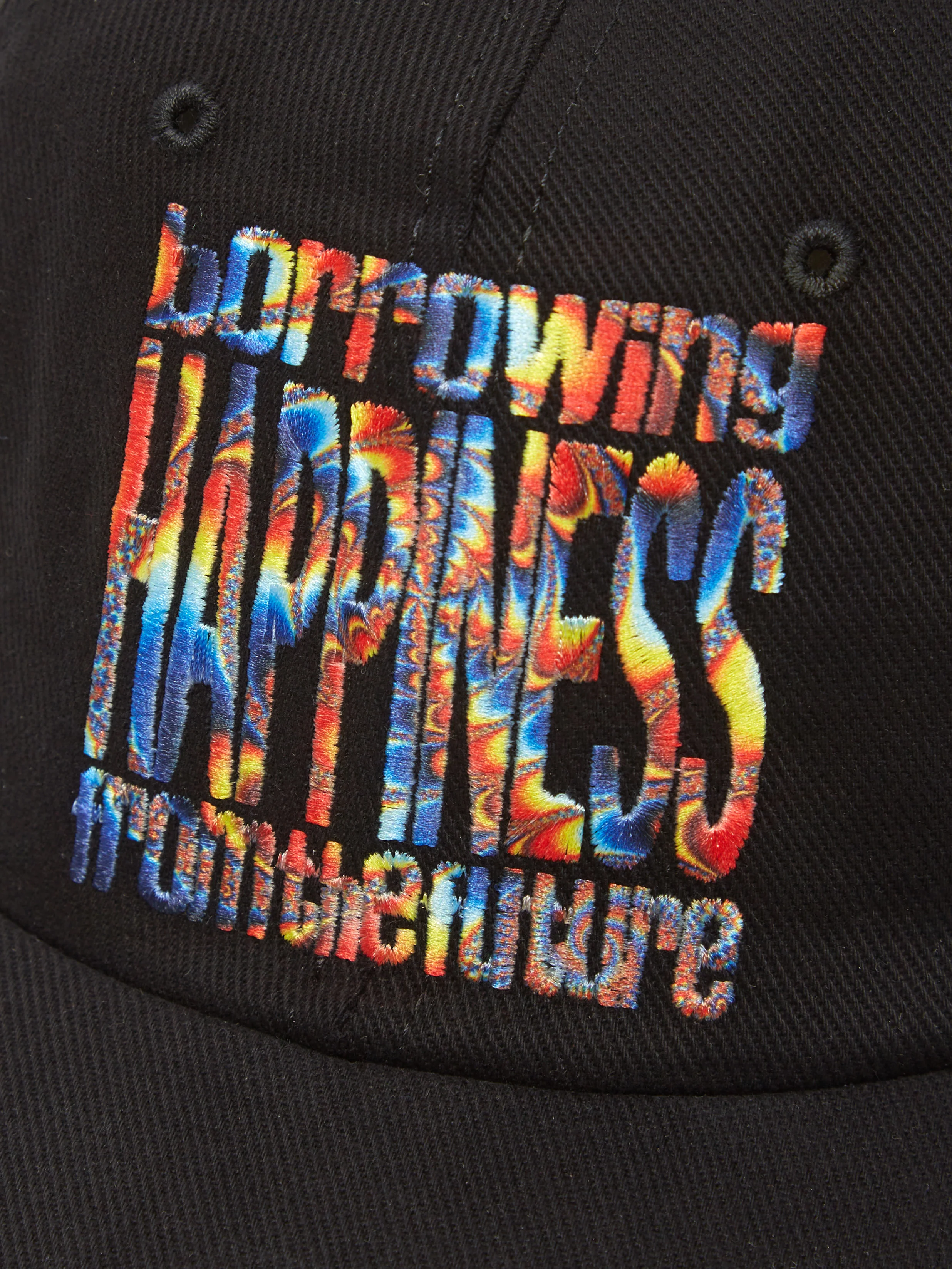 LQQK Studio Borrowing Happiness Hat - Black - Image 4