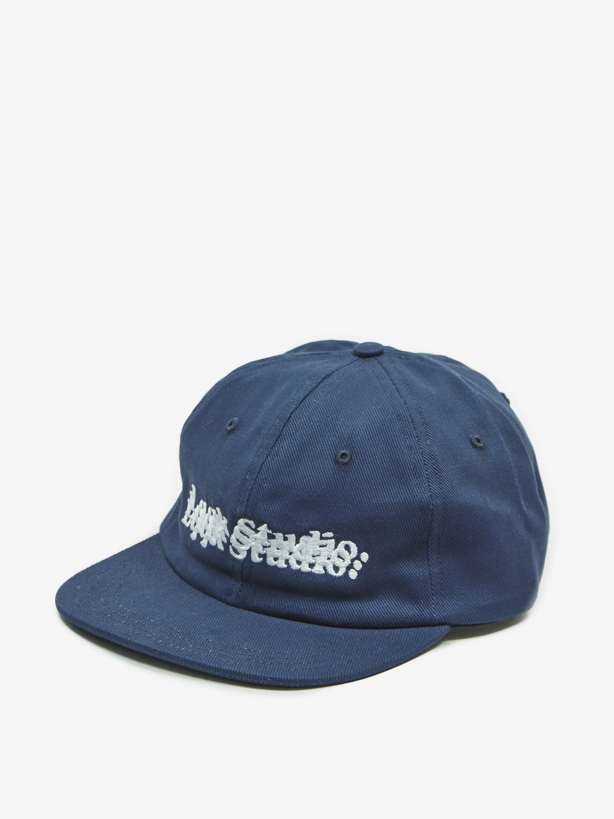 LQQK Studio Stacked Logo Hat - Navy - Image 2