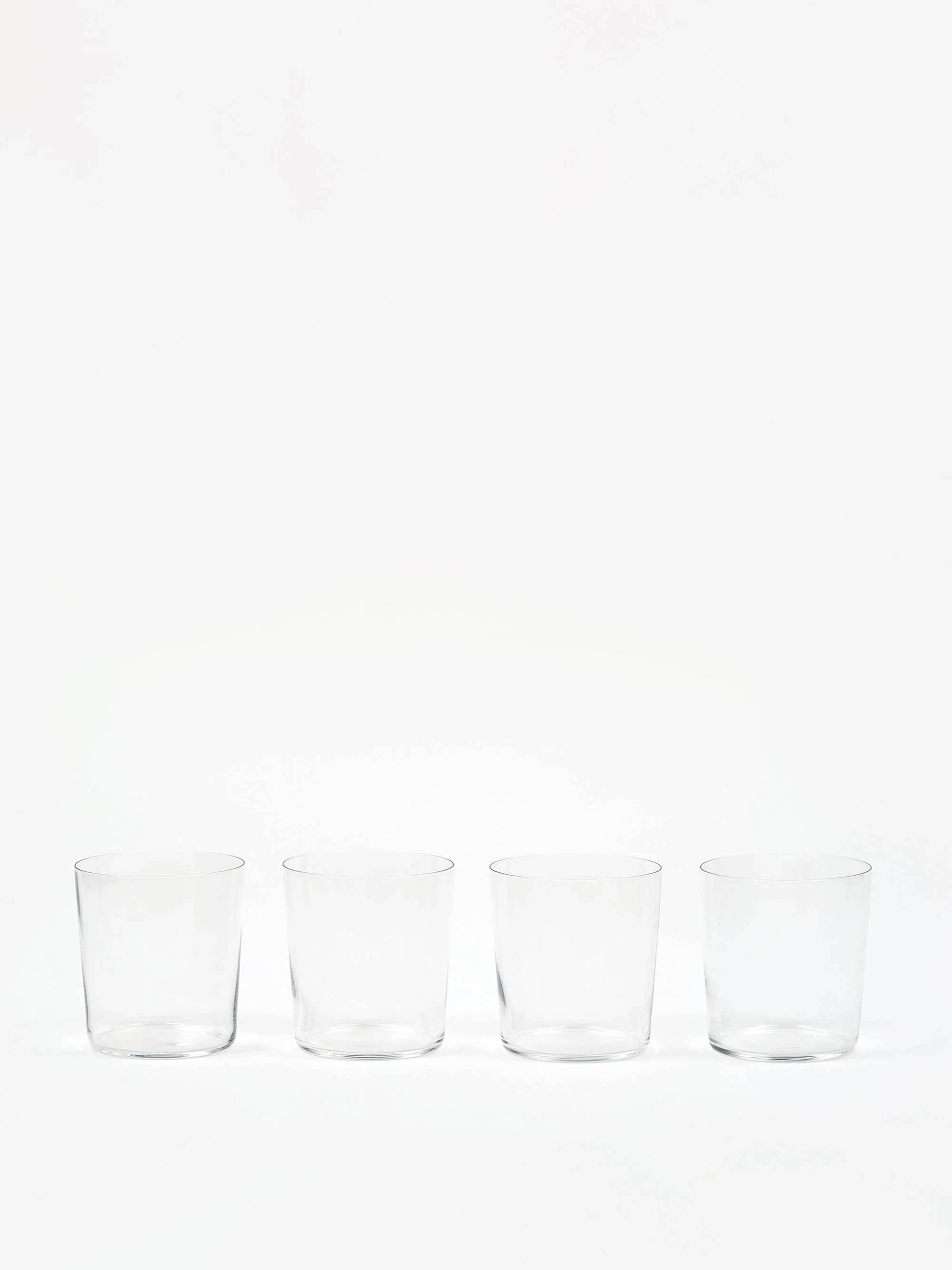 LSA International Gio Tumbler Small 4 Pack - Clear - Image 2