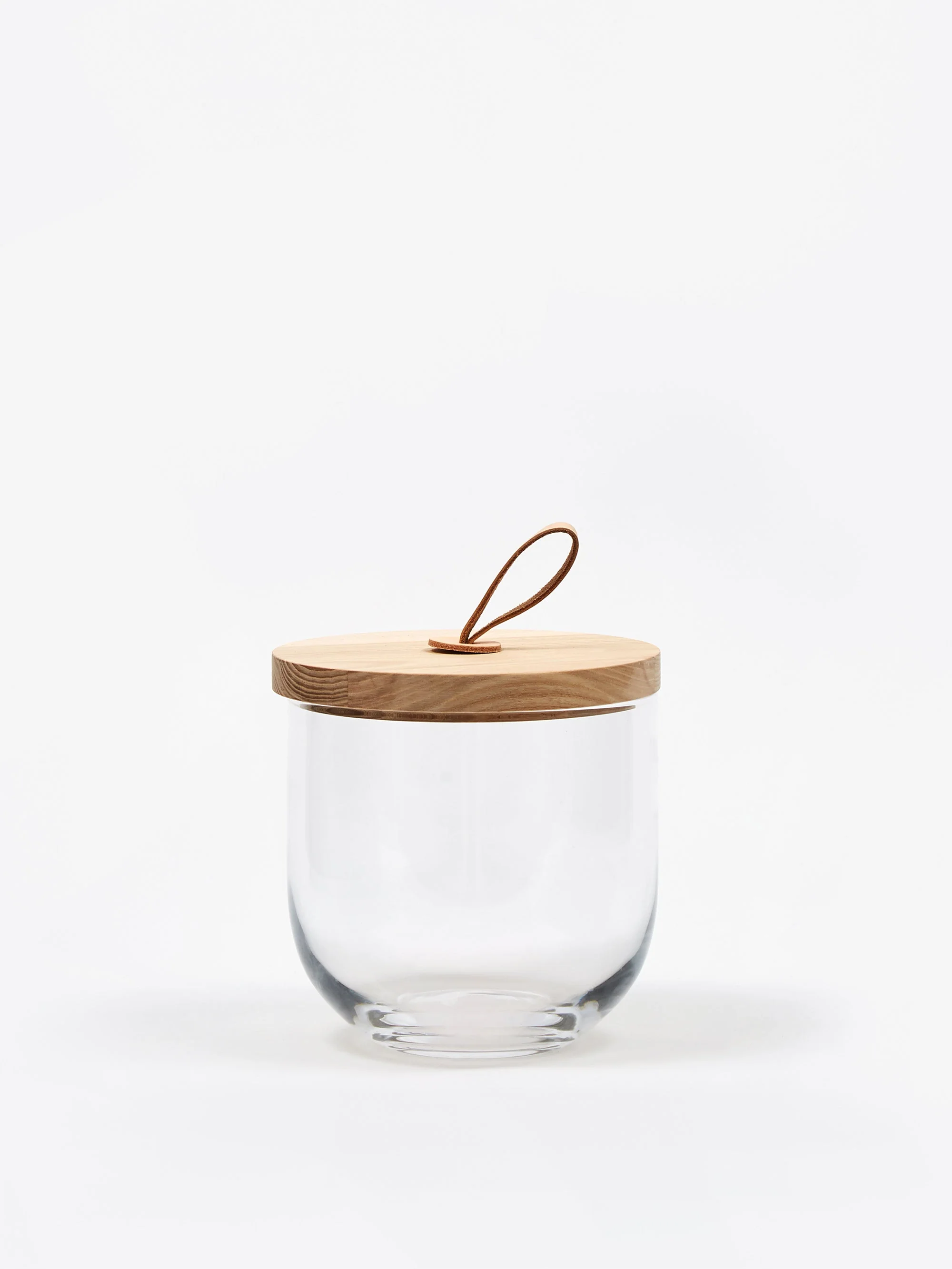 LSA International Ivalo Container Ash Lid H15.5cm - Clear
