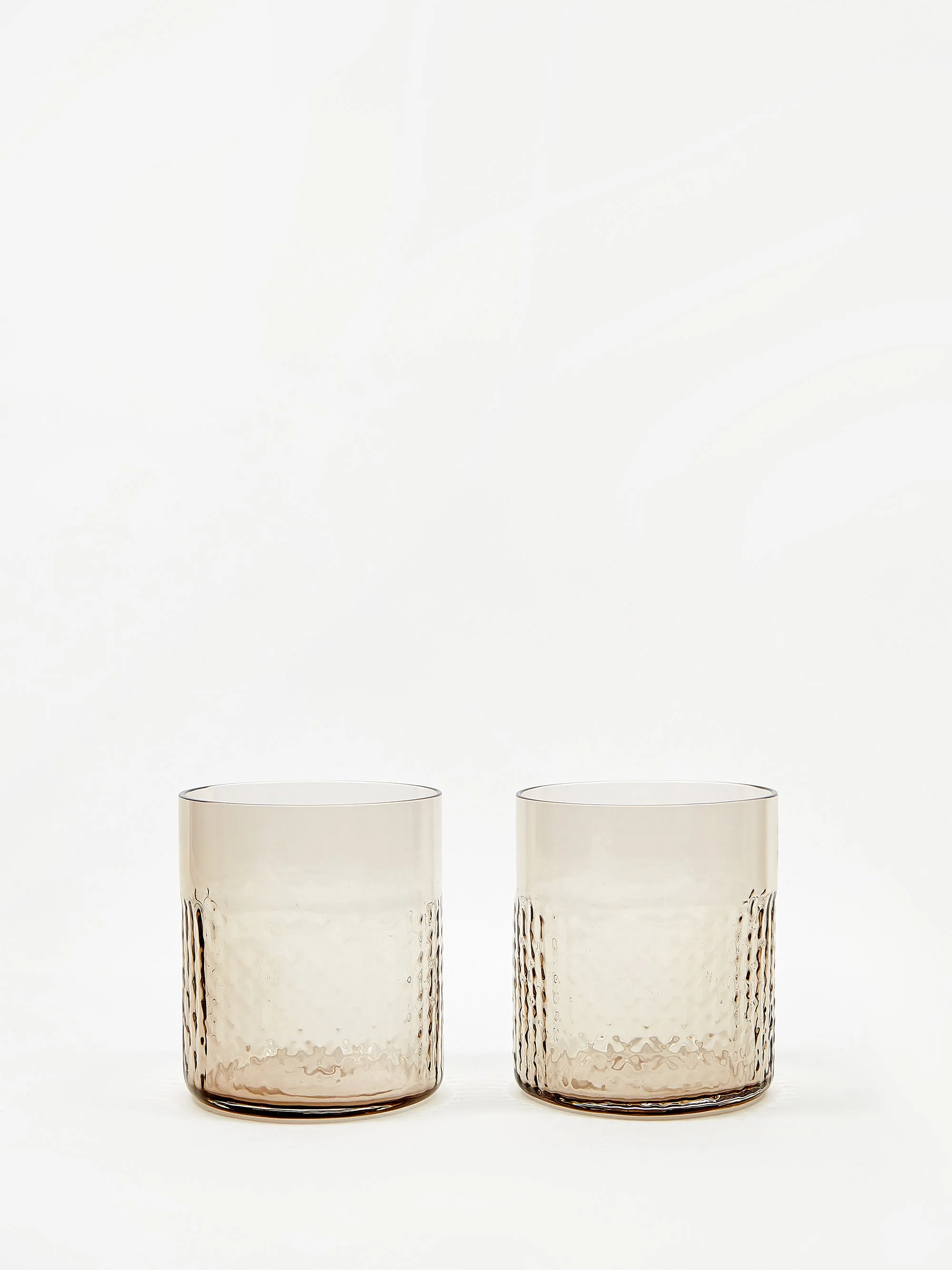LSA International Wicker Tumbler 2 Pack - Taupe - Image 2