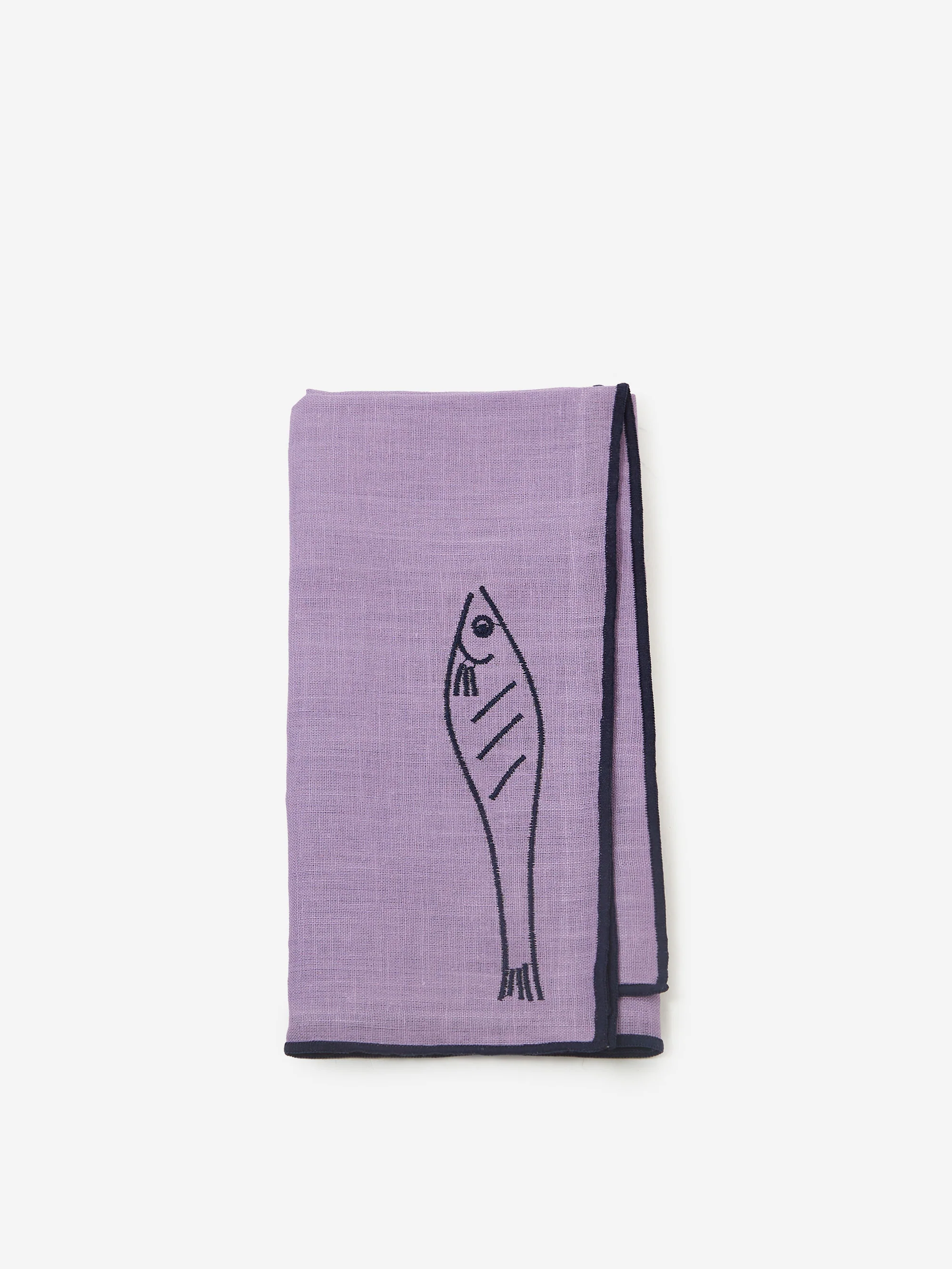MAEGEN Linen Blend Napkins (Set Of 2) - Fish