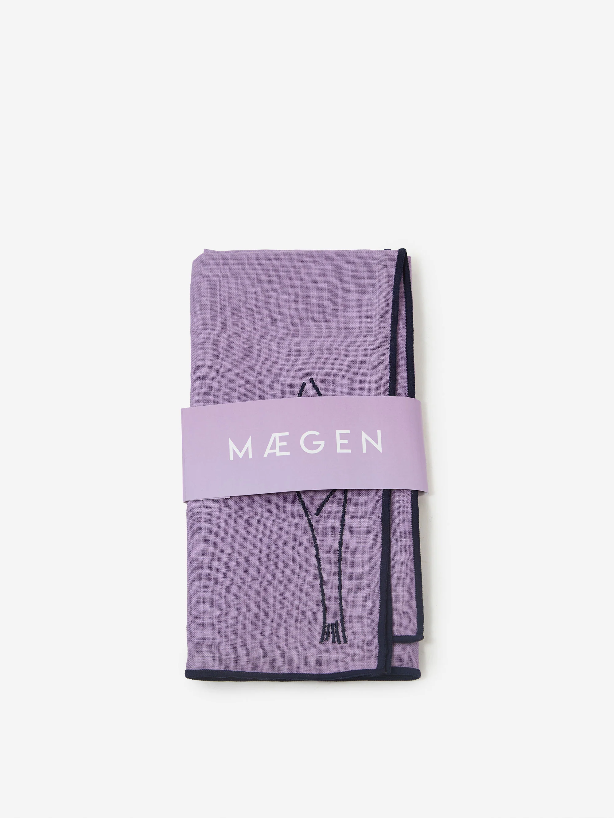 MAEGEN Linen Blend Napkins (Set Of 2) - Fish - Image 3