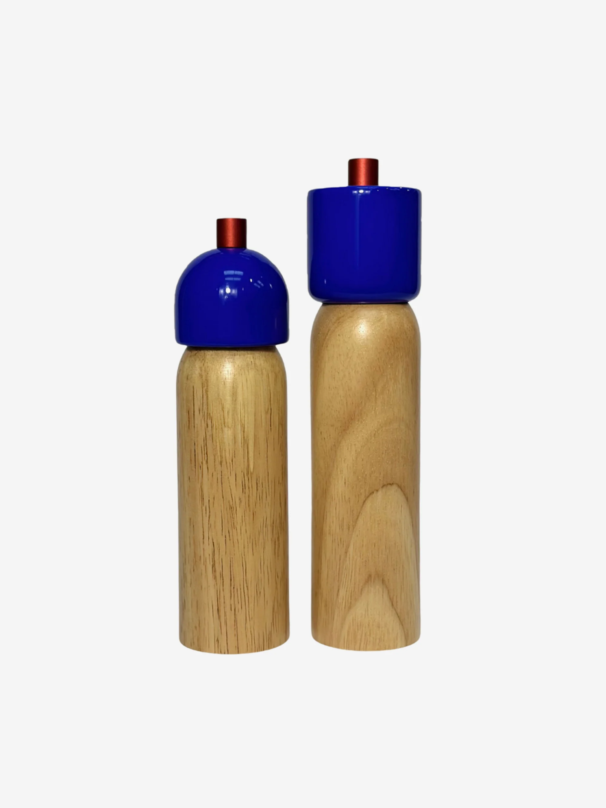 MAEGEN Salt and Pepper Grinder Large - Navy & Red - Image 2