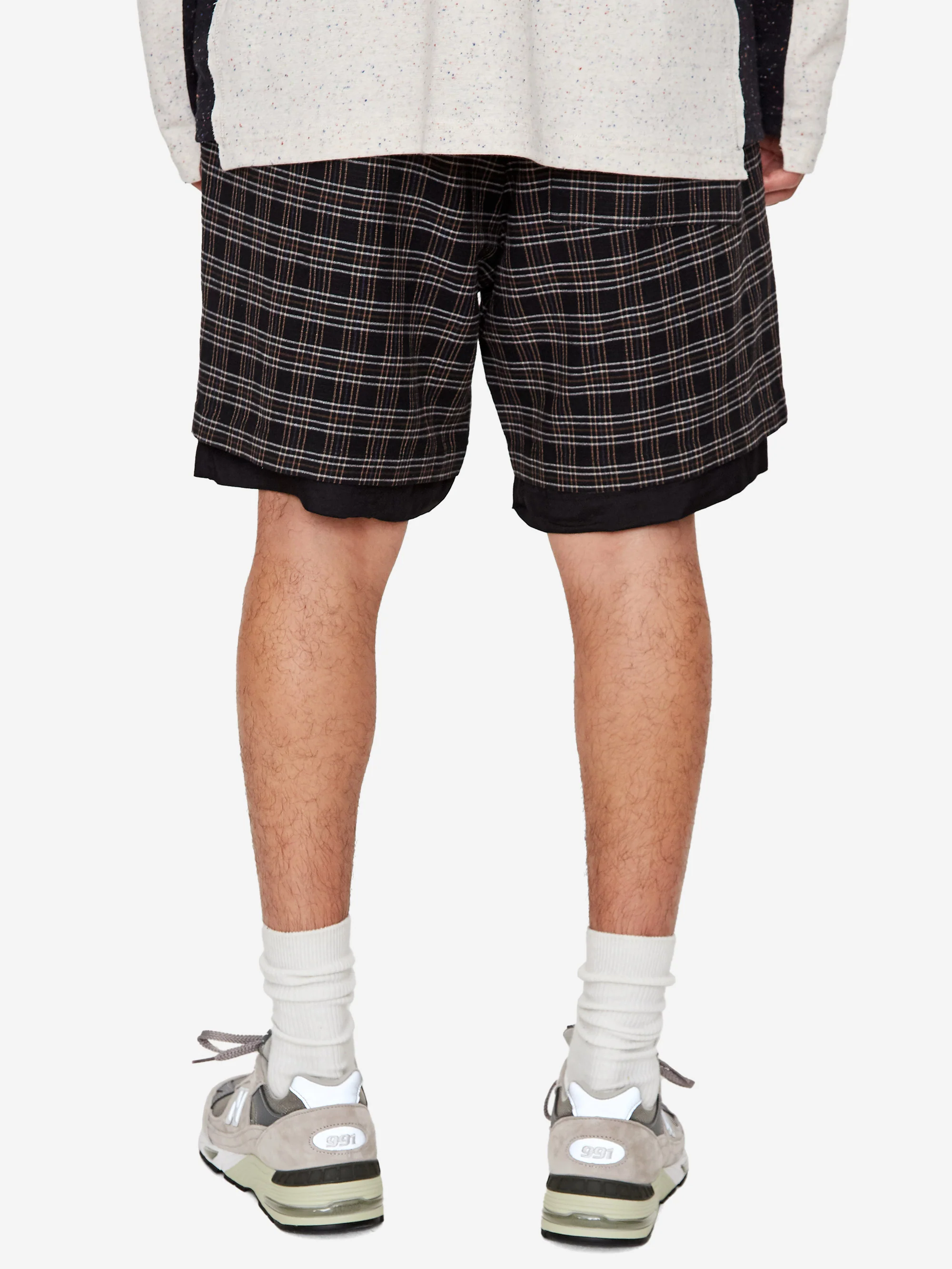 Magic Castles 2 Layer Short - Black Multi Check - Image 10