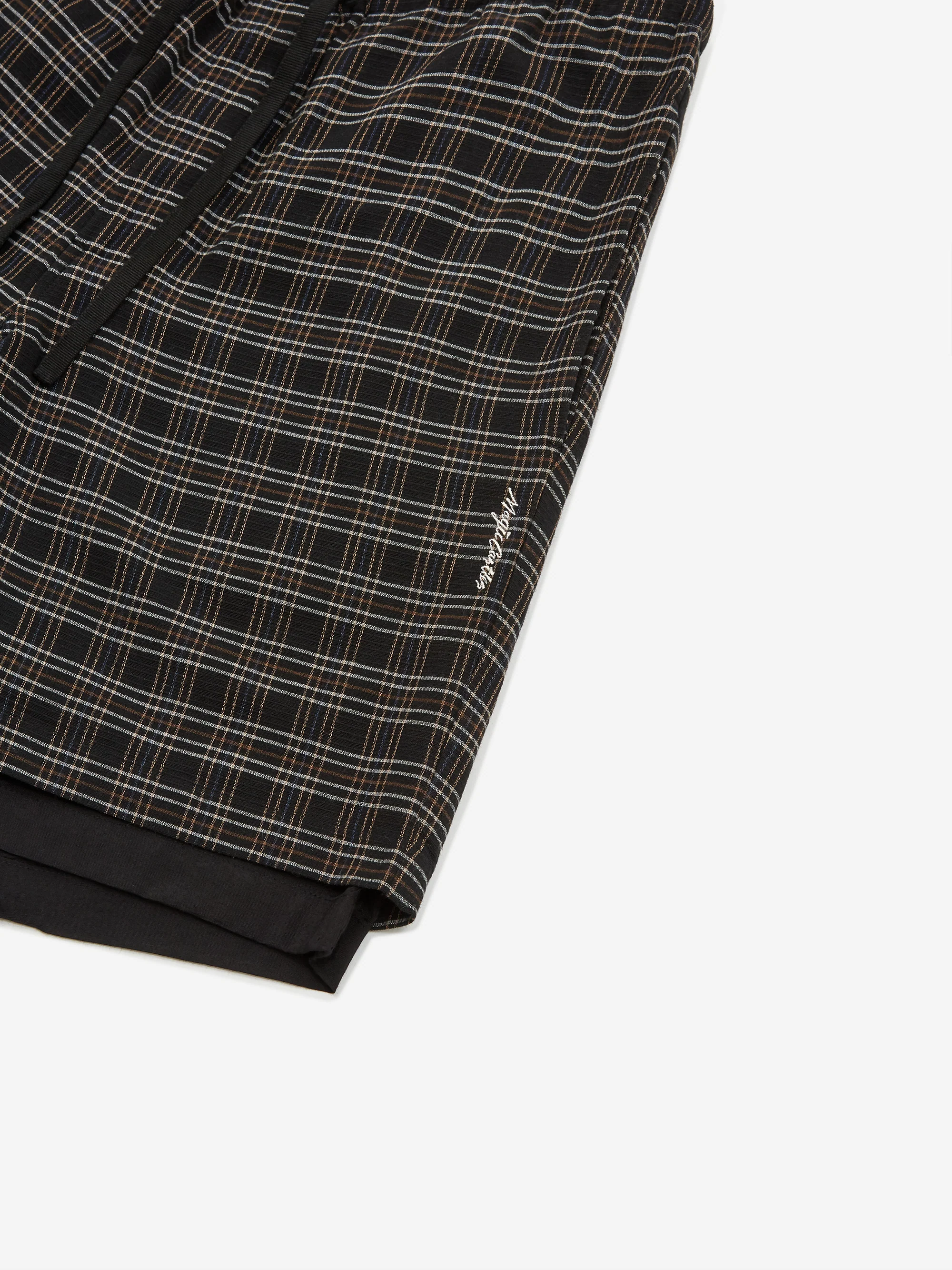 Magic Castles 2 Layer Short - Black Multi Check - Image 3