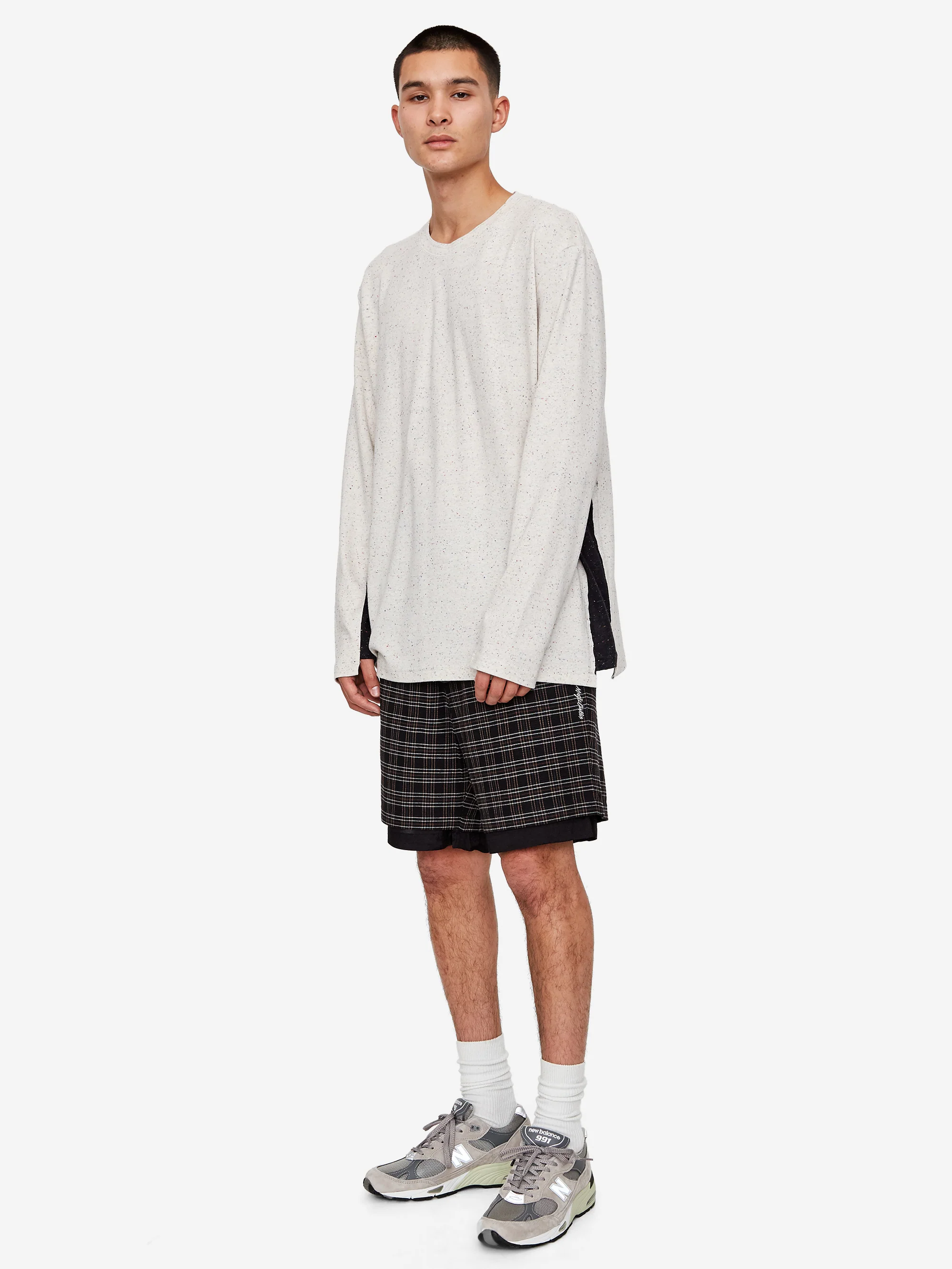 Magic Castles 2 Layer Short - Black Multi Check - Image 7