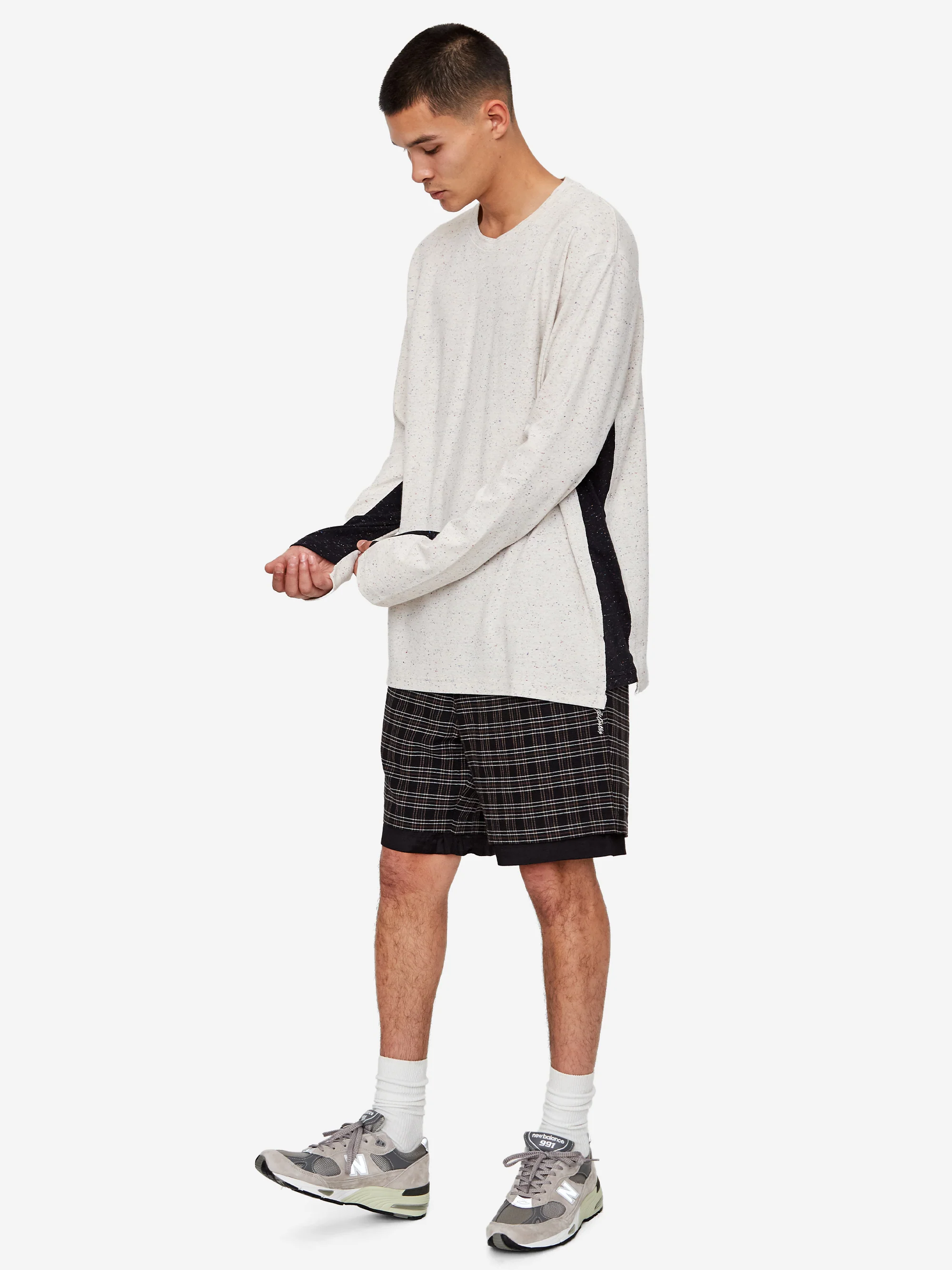 Magic Castles 2 Layer Short - Black Multi Check - Image 9