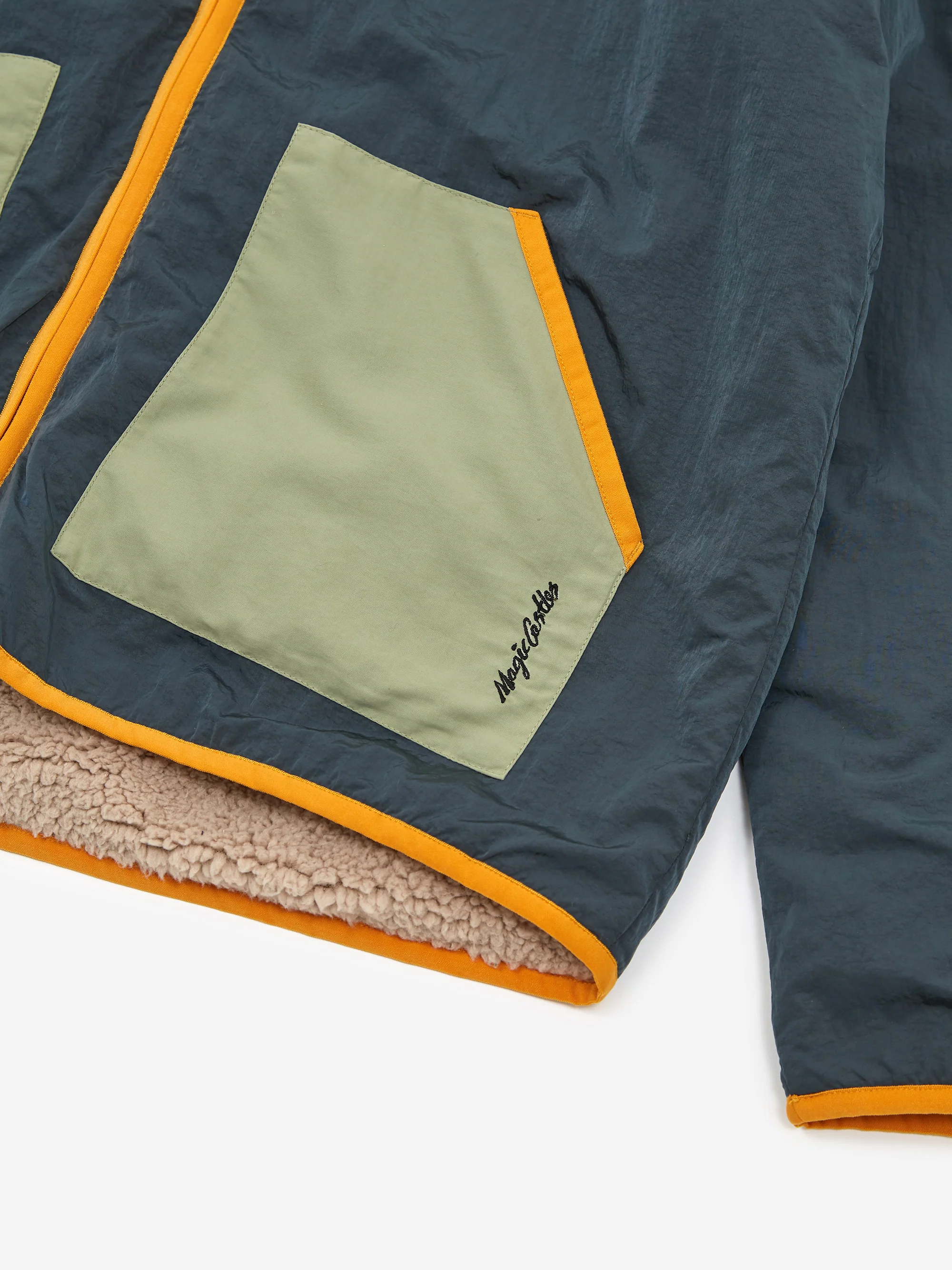 Magic Castles Beyond Jacket - Teal/Natural - Image 4