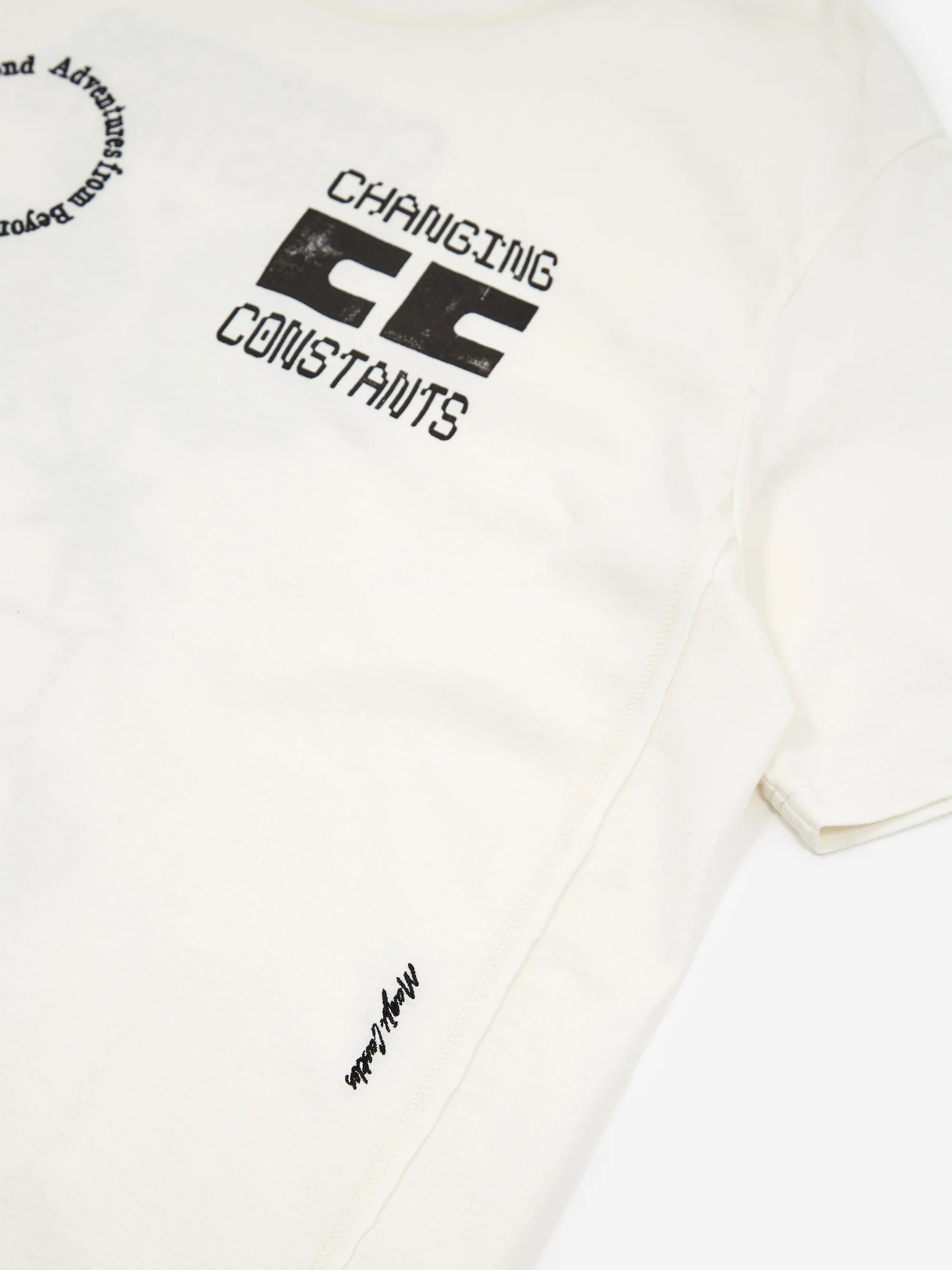 Magic Castles Changing Constants Shortsleeve T-Shirt - Off White - Image 4
