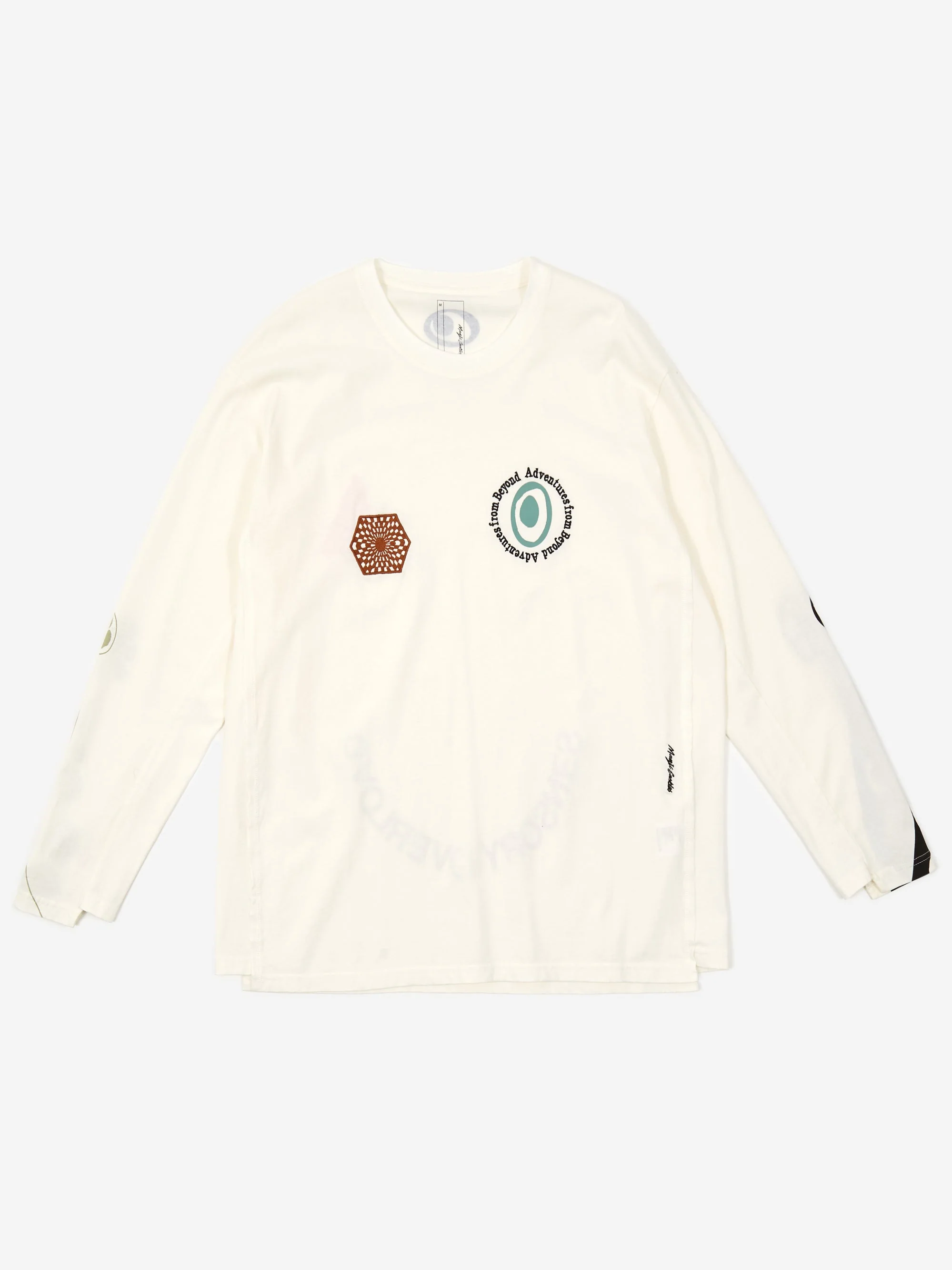 Magic Castles Overload Long Sleeve T-Shirt - Off White Off White X-Large Mens Short Sleeve22