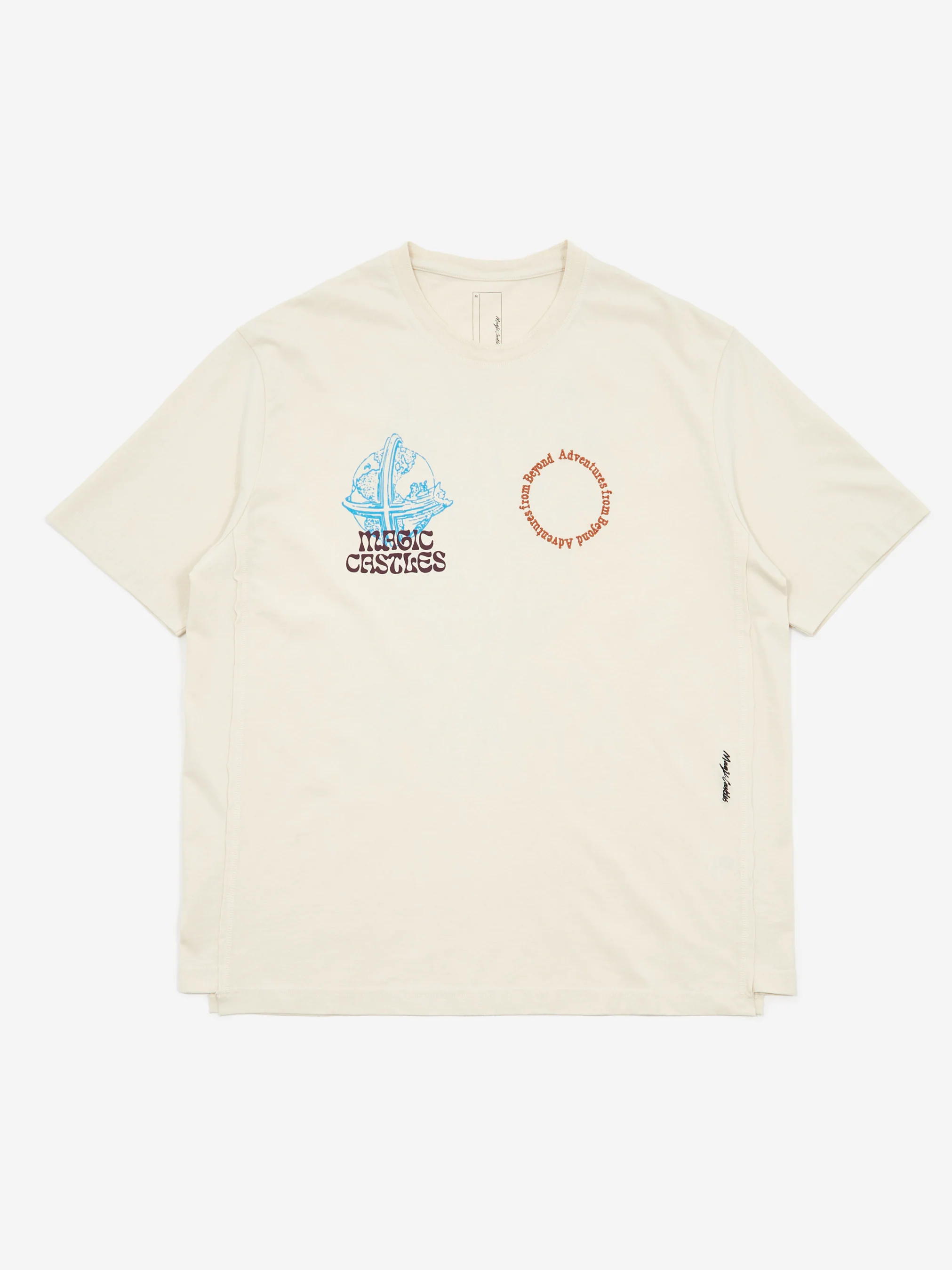 Magic Castles Shortsleeve Positive T-Shirt - Off White - Image 2