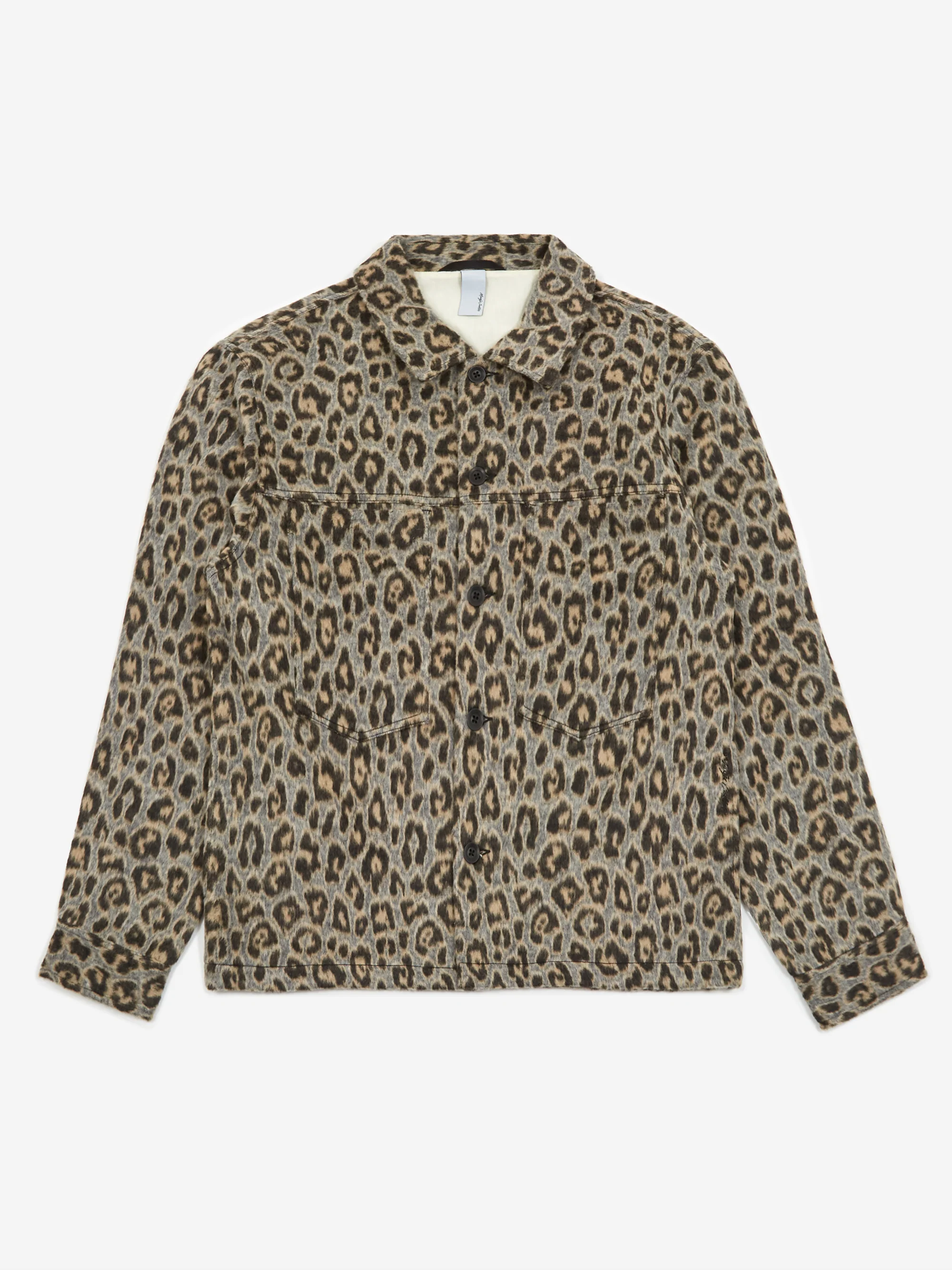 Magic Castles Slouch Jacket - Leopard Print