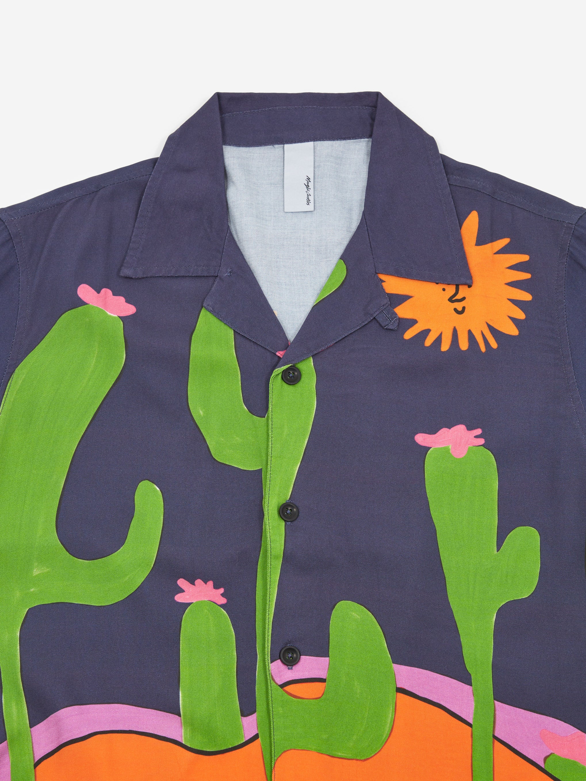 Magic Castles SS Wave Shirt - Cactus - Image 2