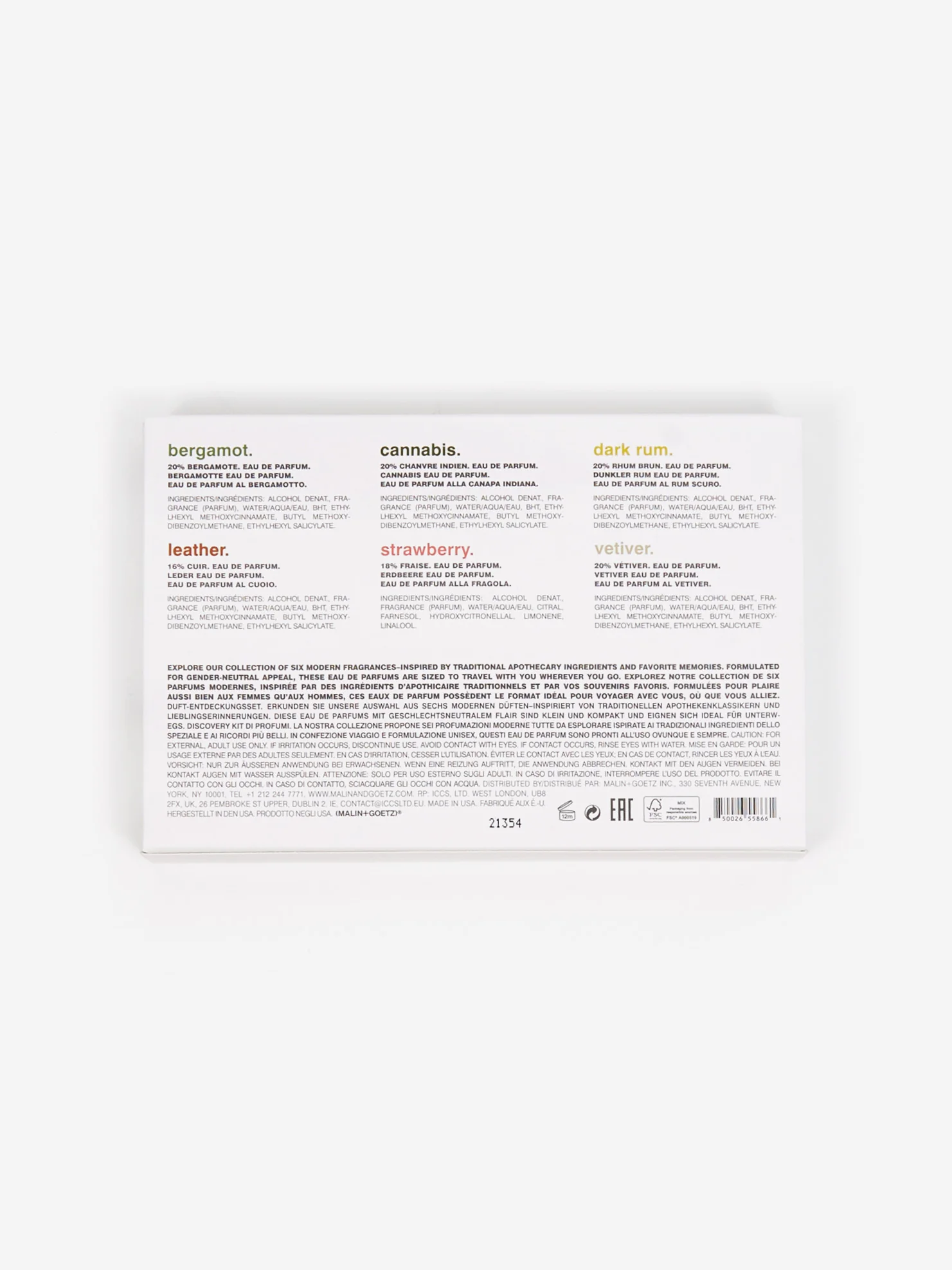 Malin+Goetz Fragrance Discovery Kit - Multi - Image 4