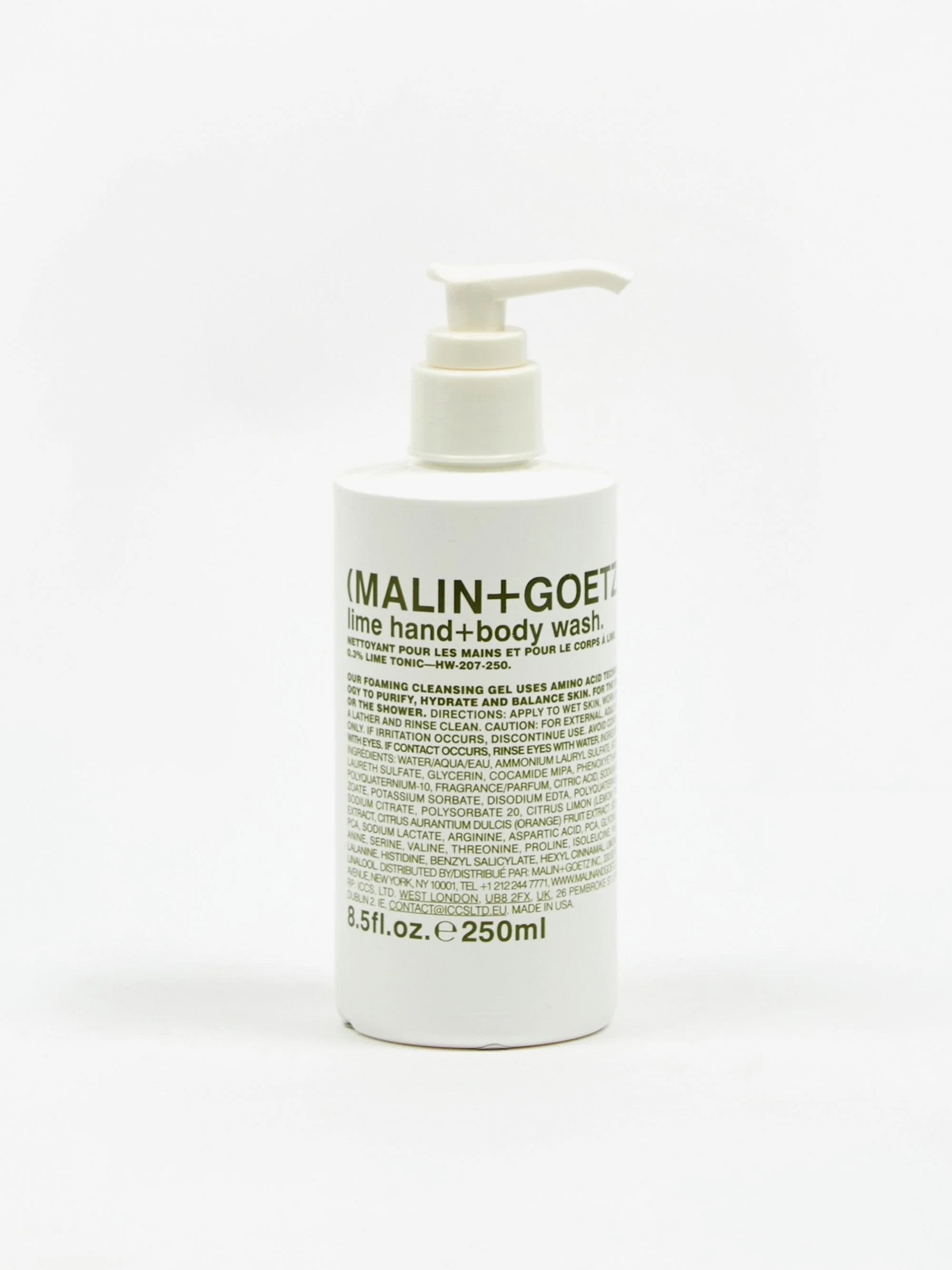 Malin+Goetz Lime Hand + Body Wash - 250ml