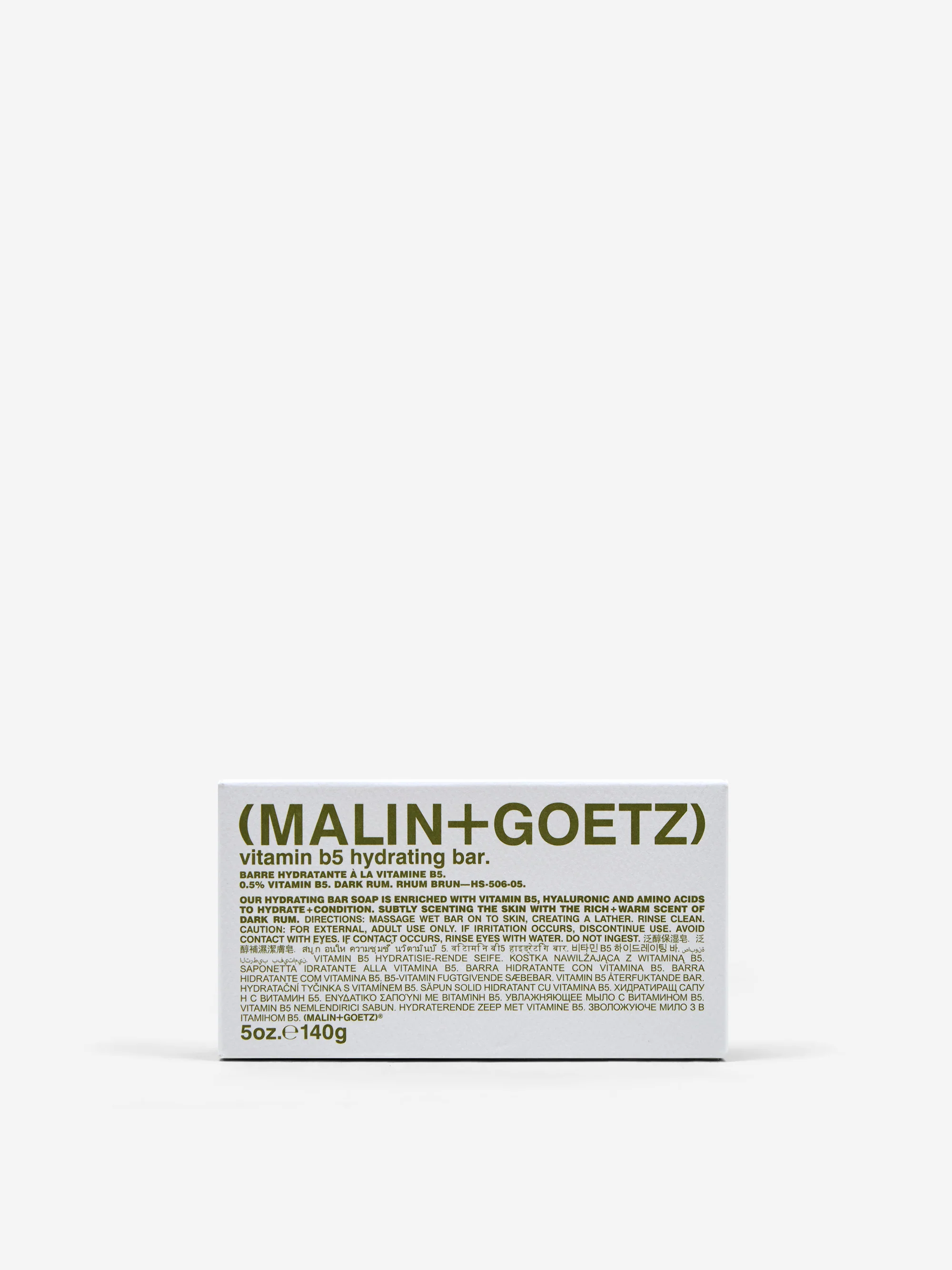 Malin+Goetz Vitamin B5 Hydrating Bar - Rum - Image 2