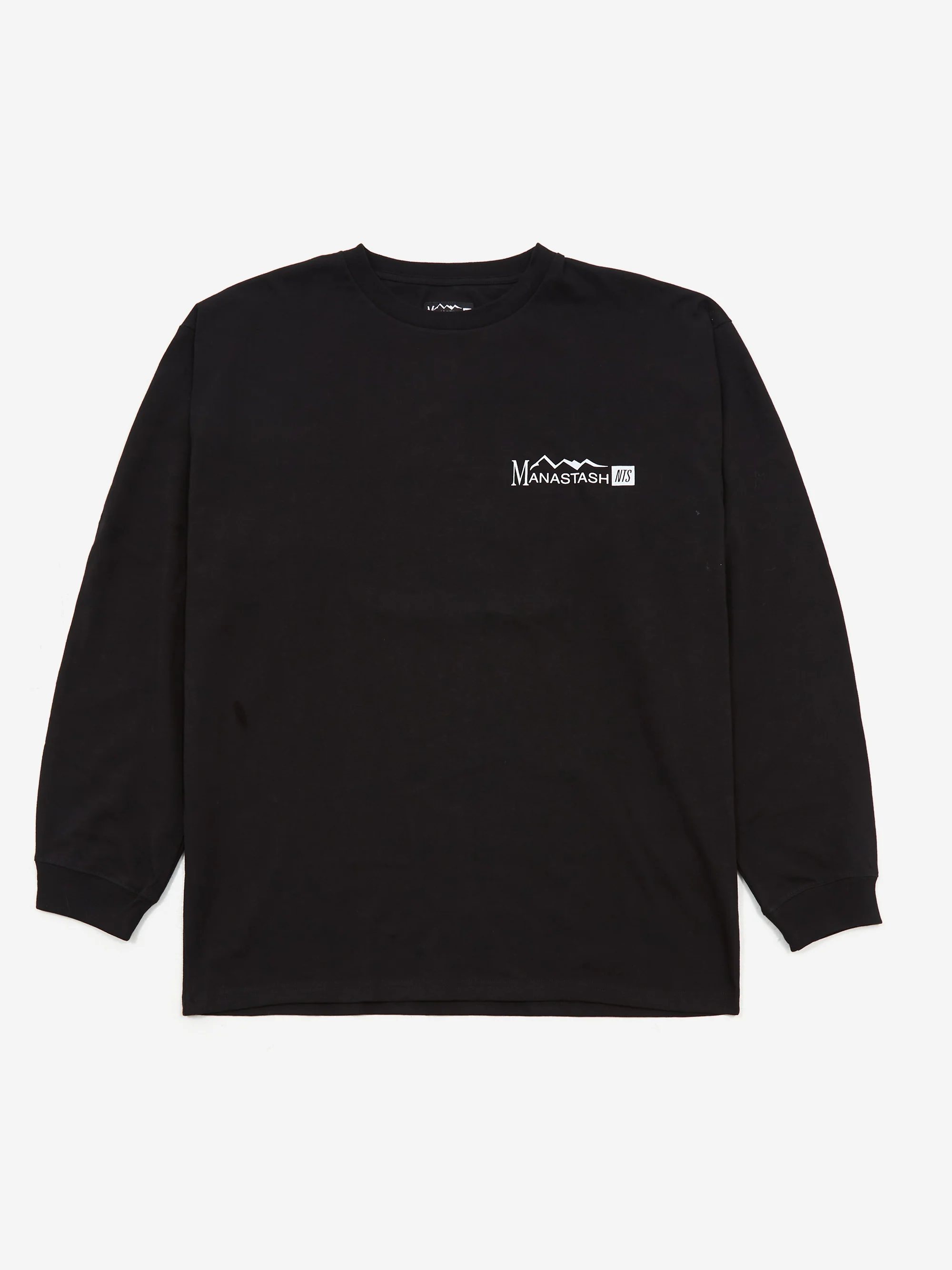 Manastash x NTS L/S T-Shirt - Black - Image 3