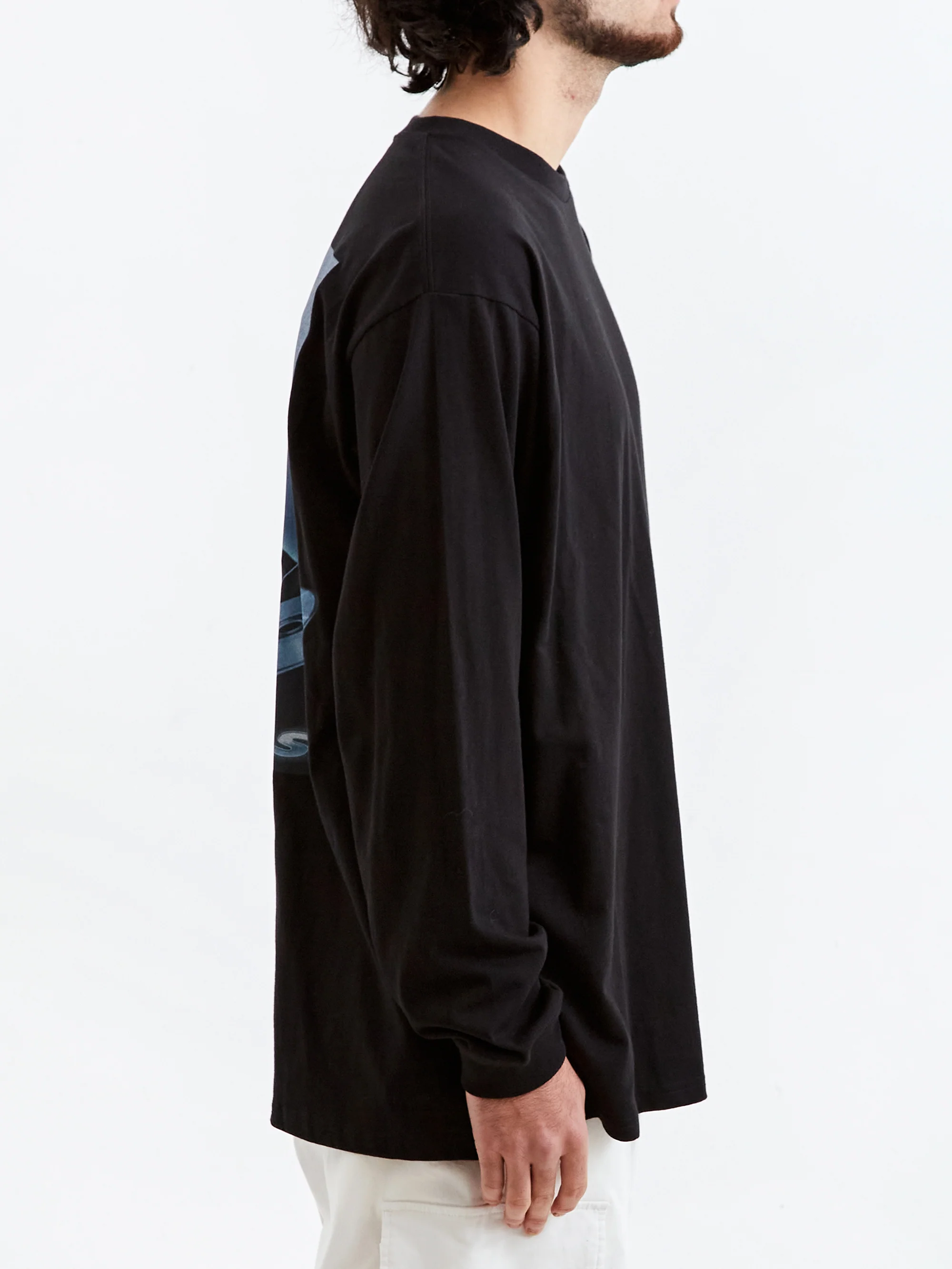 Manastash x NTS L/S T-Shirt - Black - Image 5