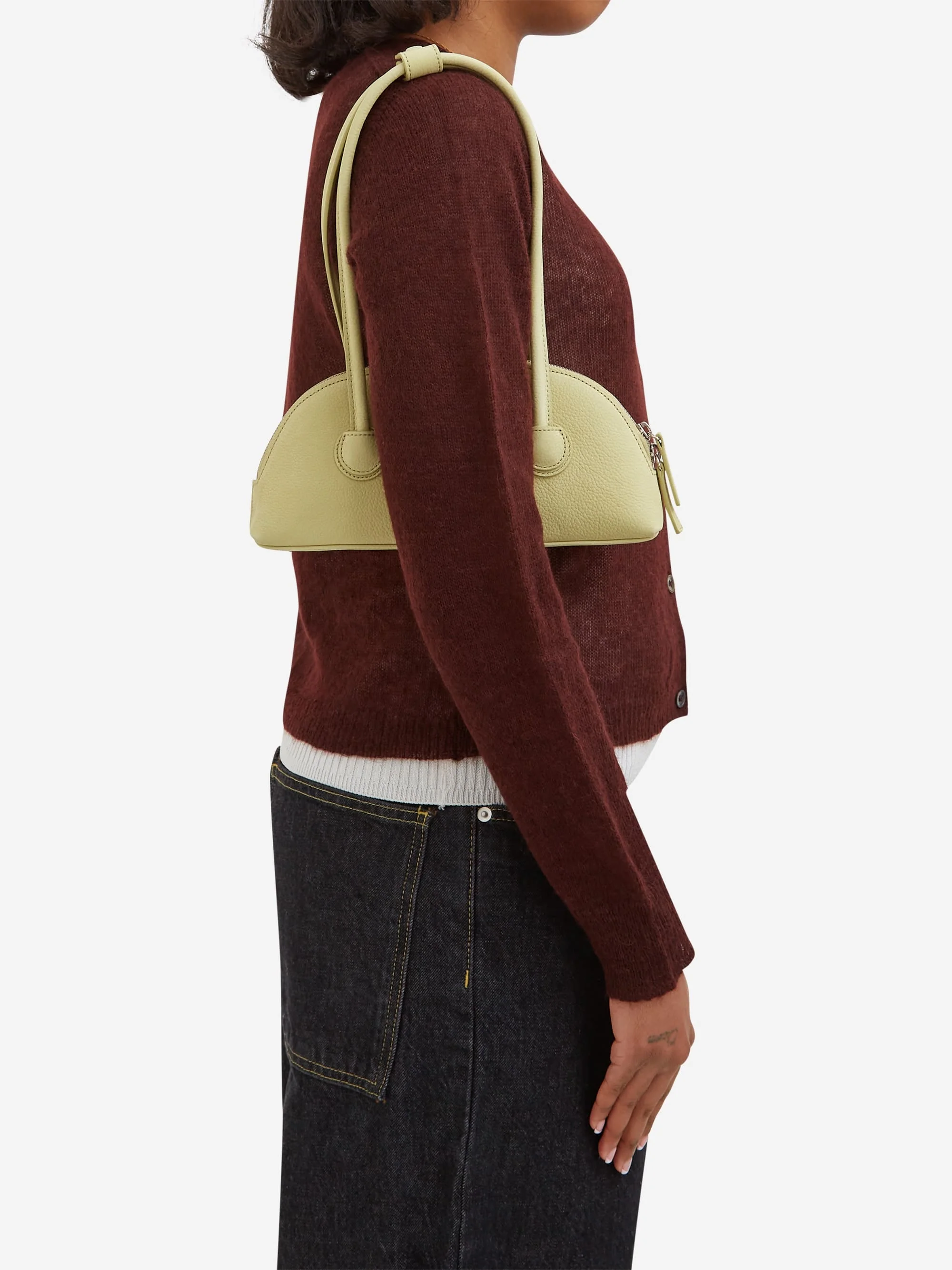 MARGESHERWOOD Bessette Shoulder - Avocado Nubuck - Image 2