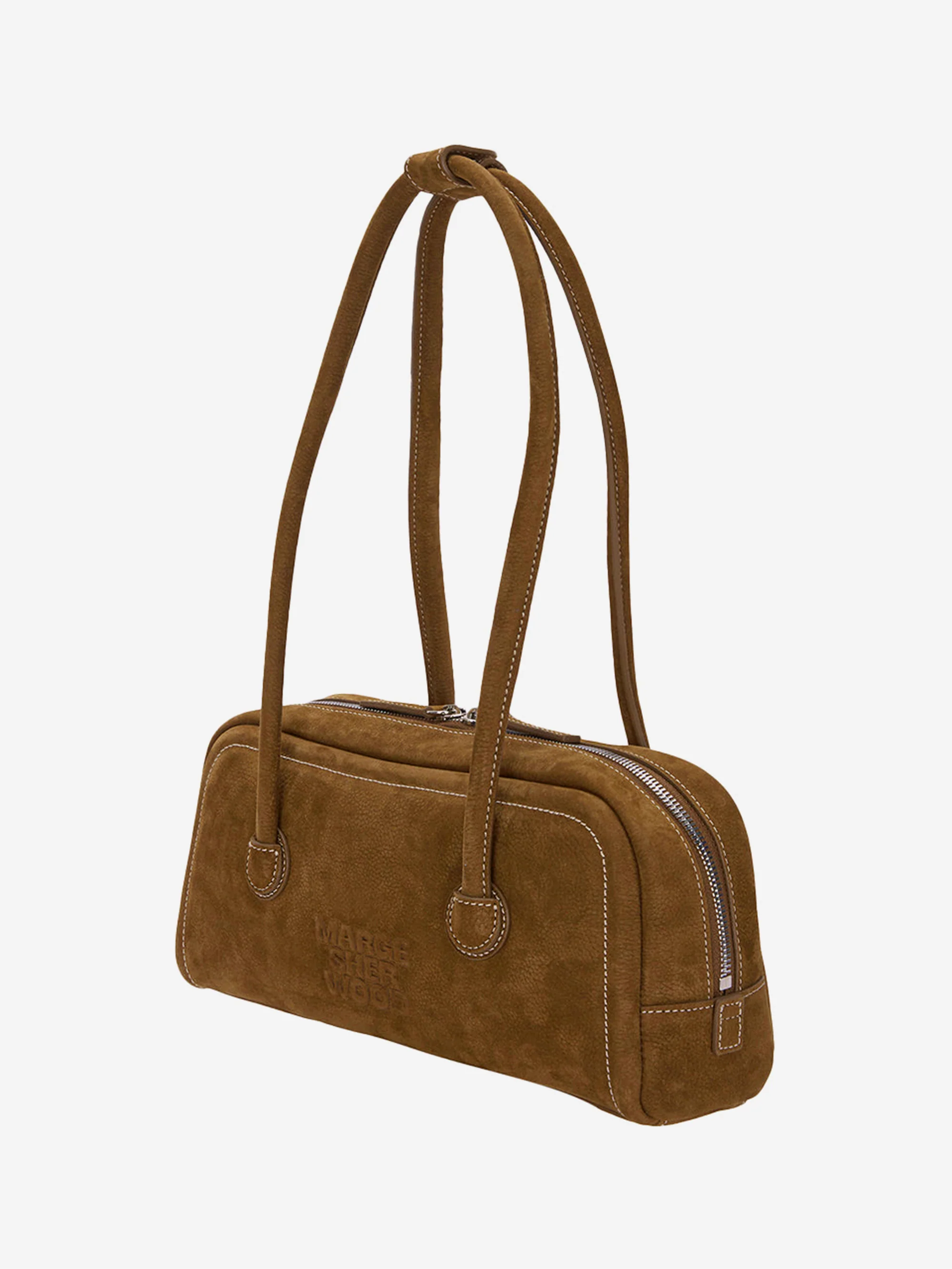 Margesherwood Mini Soft Boston EW - Chestnut Nubuck - Image 4