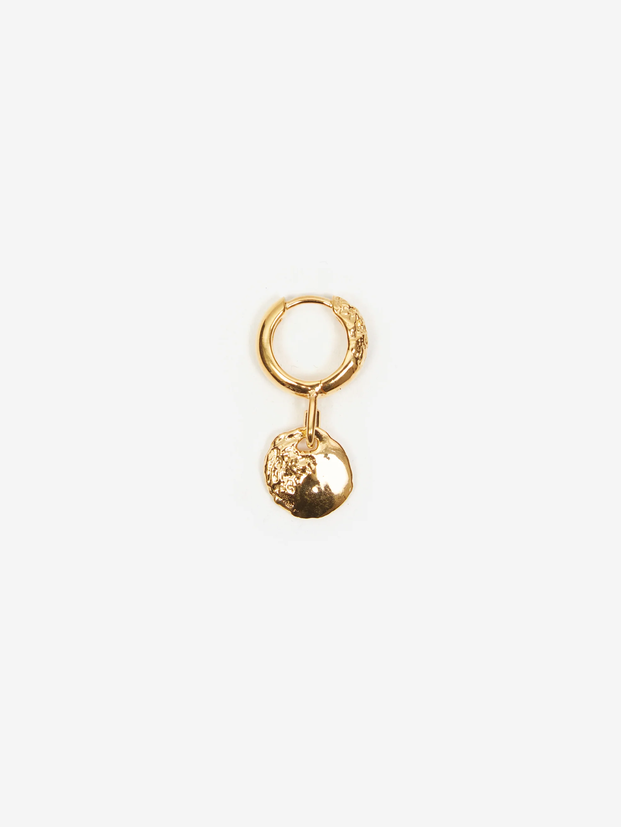 Maria Black Avania 9 Huggie - Gold Plated Silver
