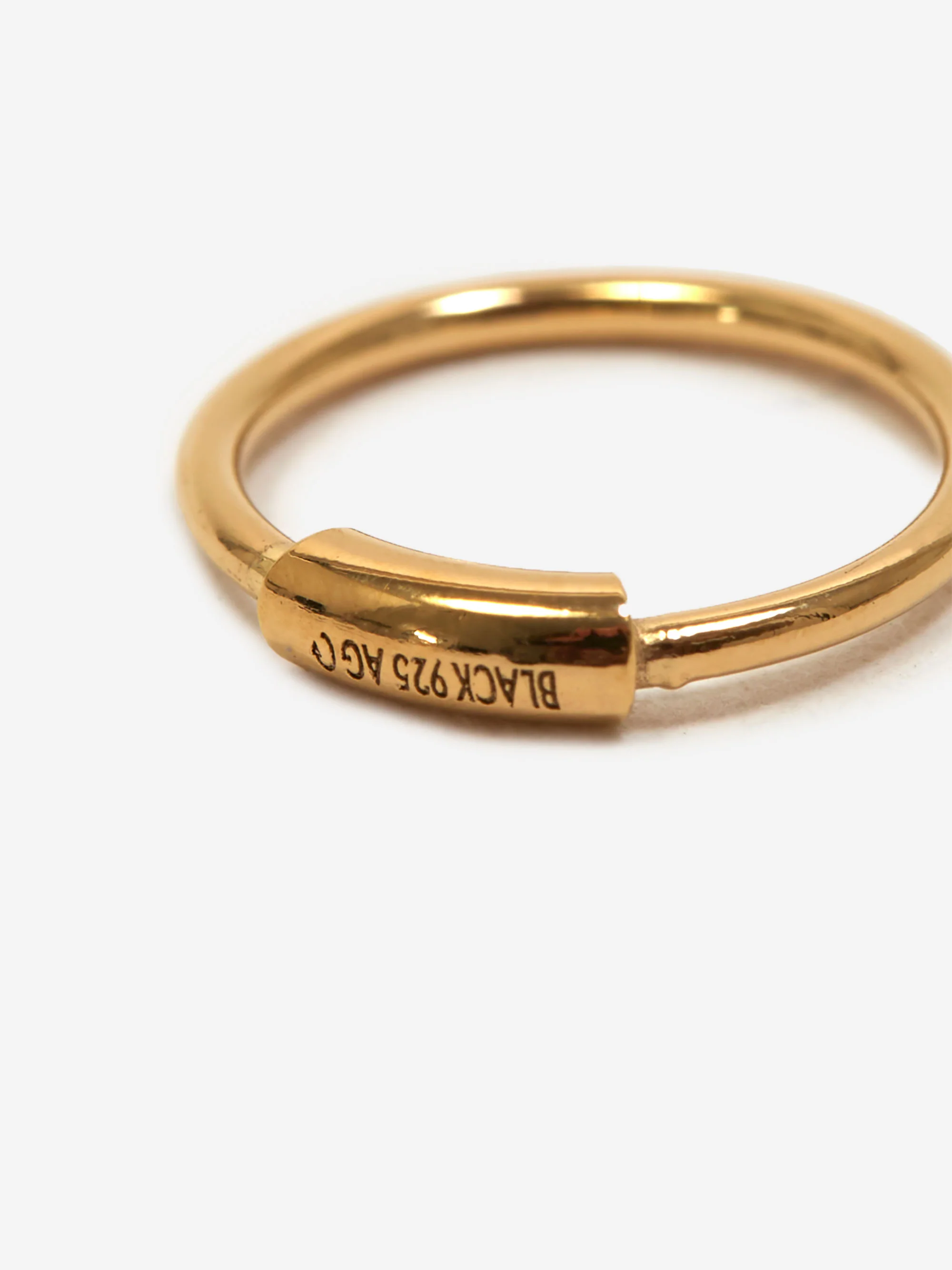 Maria Black Basic 12 Hoop - Gold - Image 2