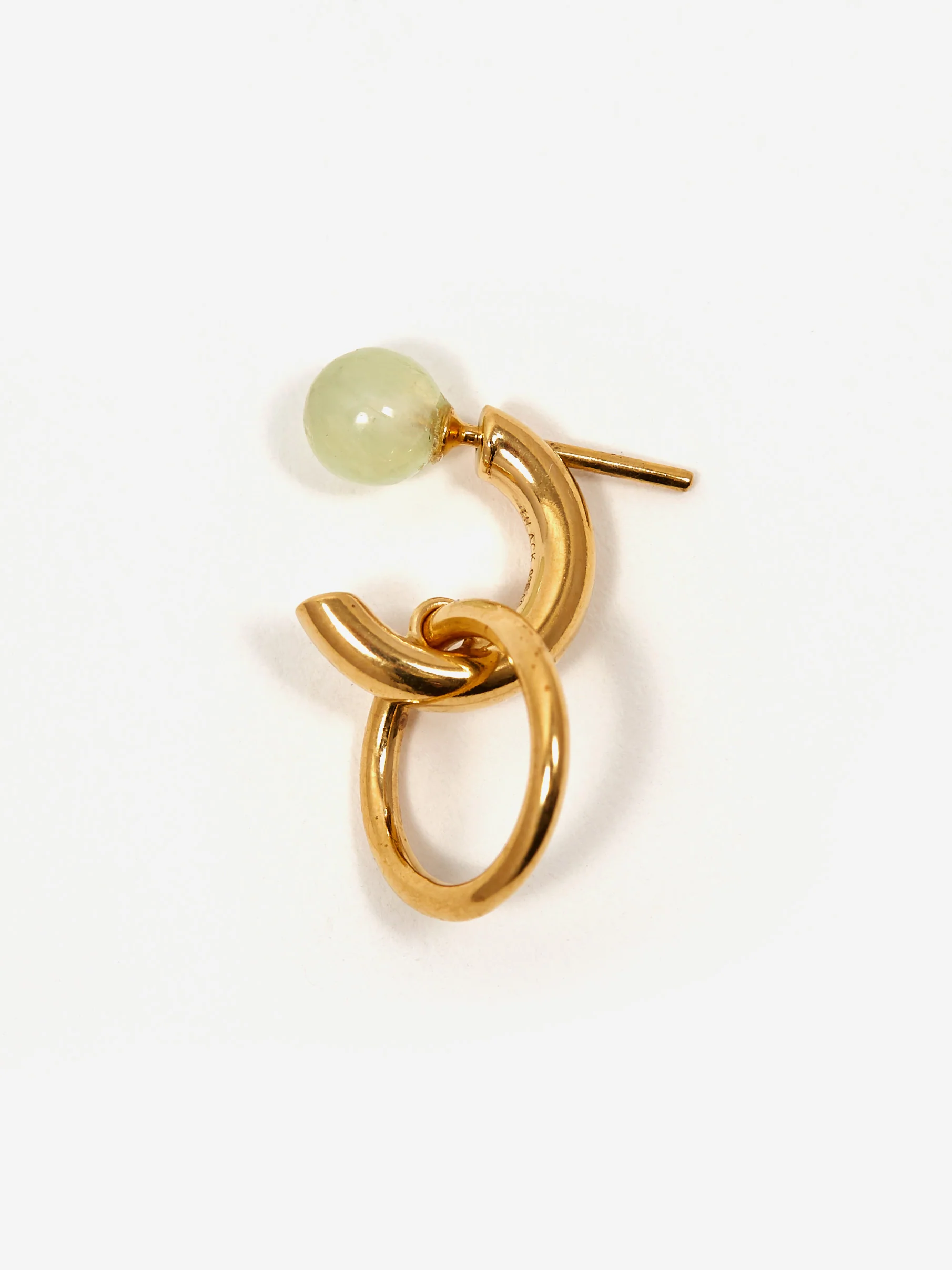 Maria Black Elvira Green Earring - Gold