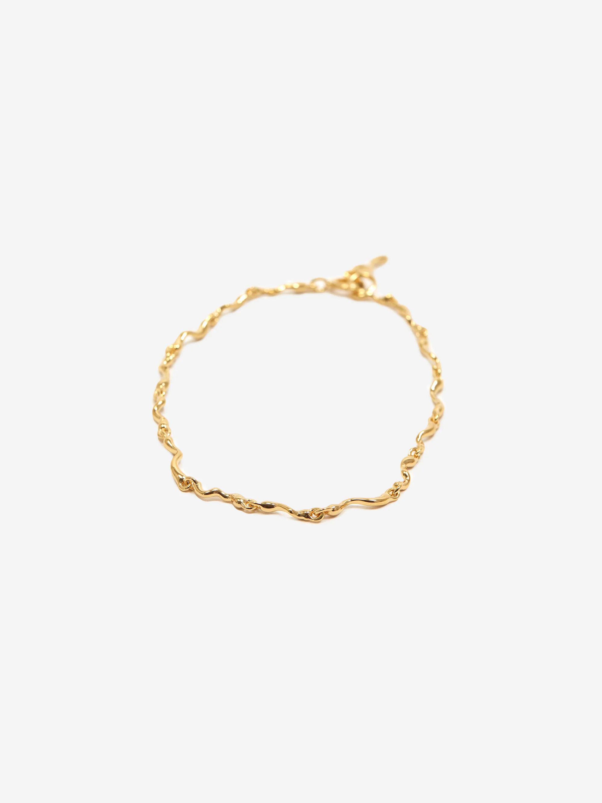 Maria Black Ramen Bracelet - Gold - Image 4