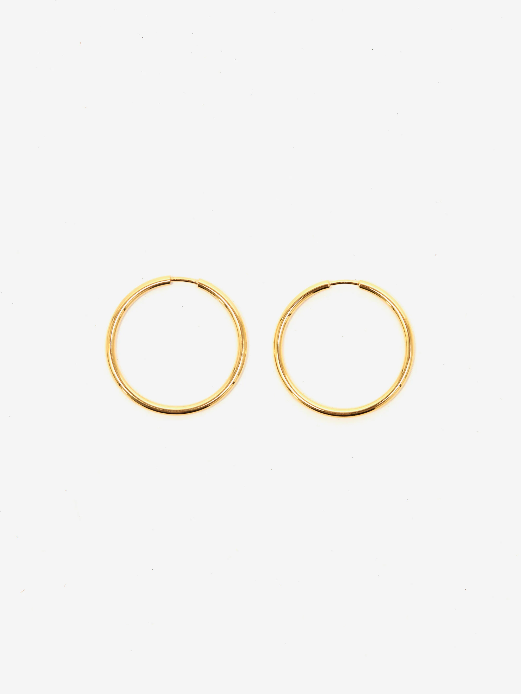 Maria Black Senorita 25 Hoops - Gold