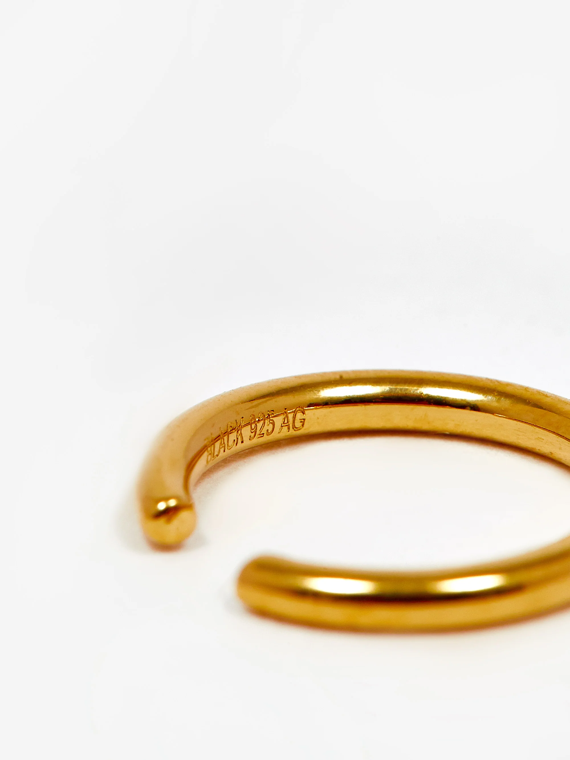 Maria Black Twin Medi Ear Cuff - Gold - Image 3