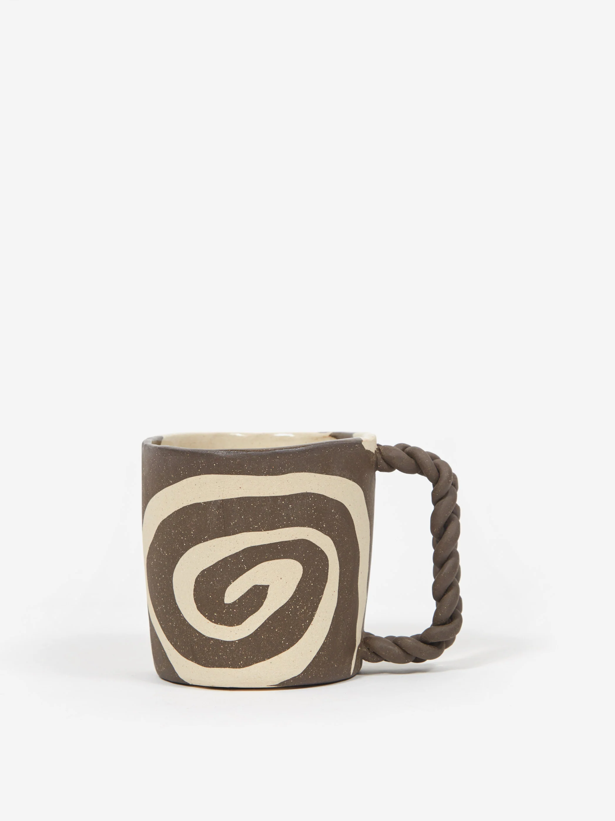 Mellow Ceramic Whirl Mug - Porcelain