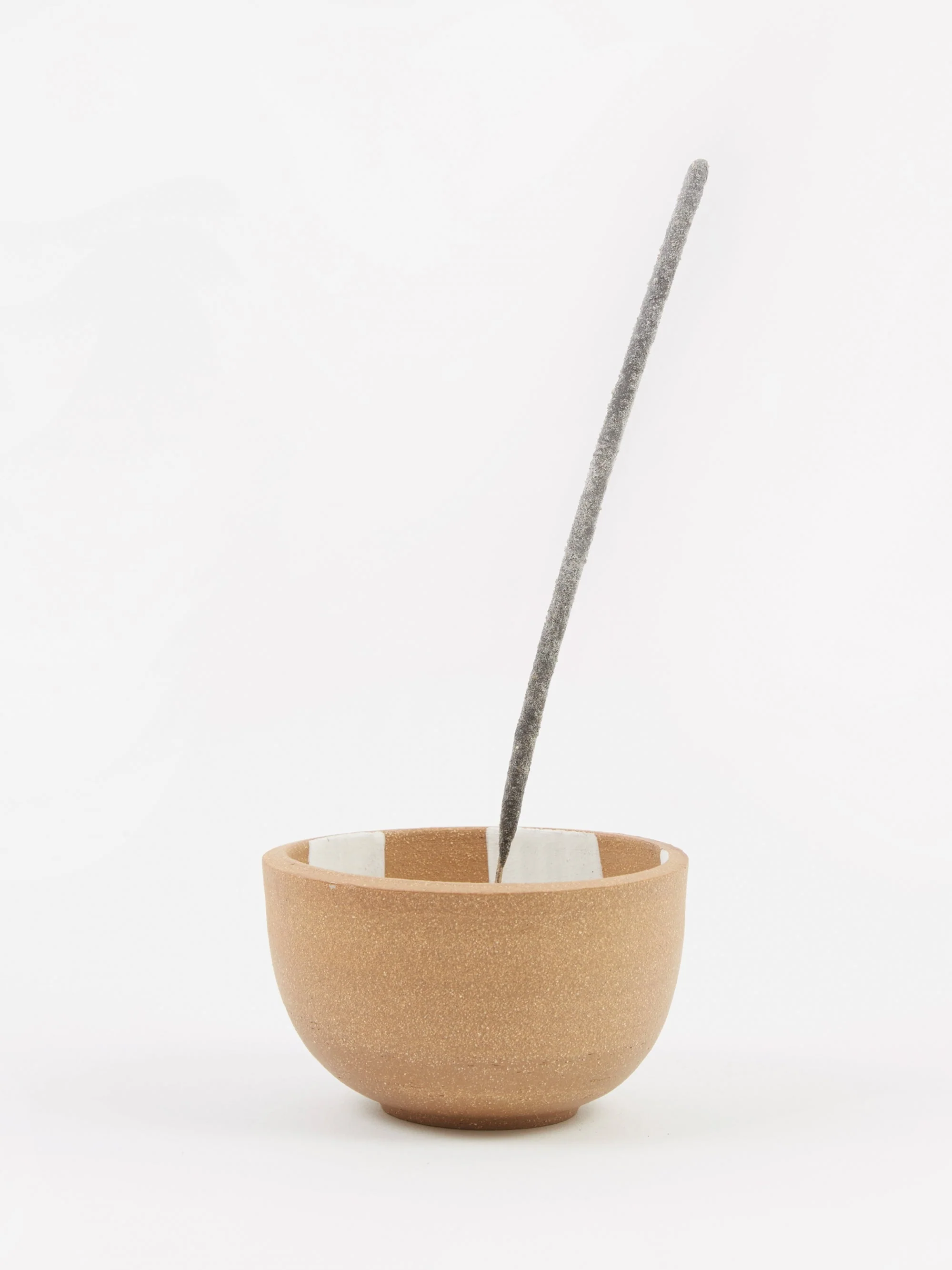 Mellow Incense Bowl Large - Light Brown Inside Check - Image 3